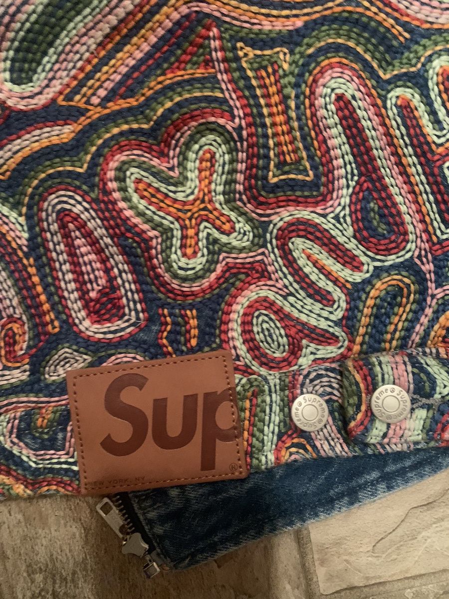 Supreme Supreme Chainstitch Denim Jacket Multicolor | Grailed