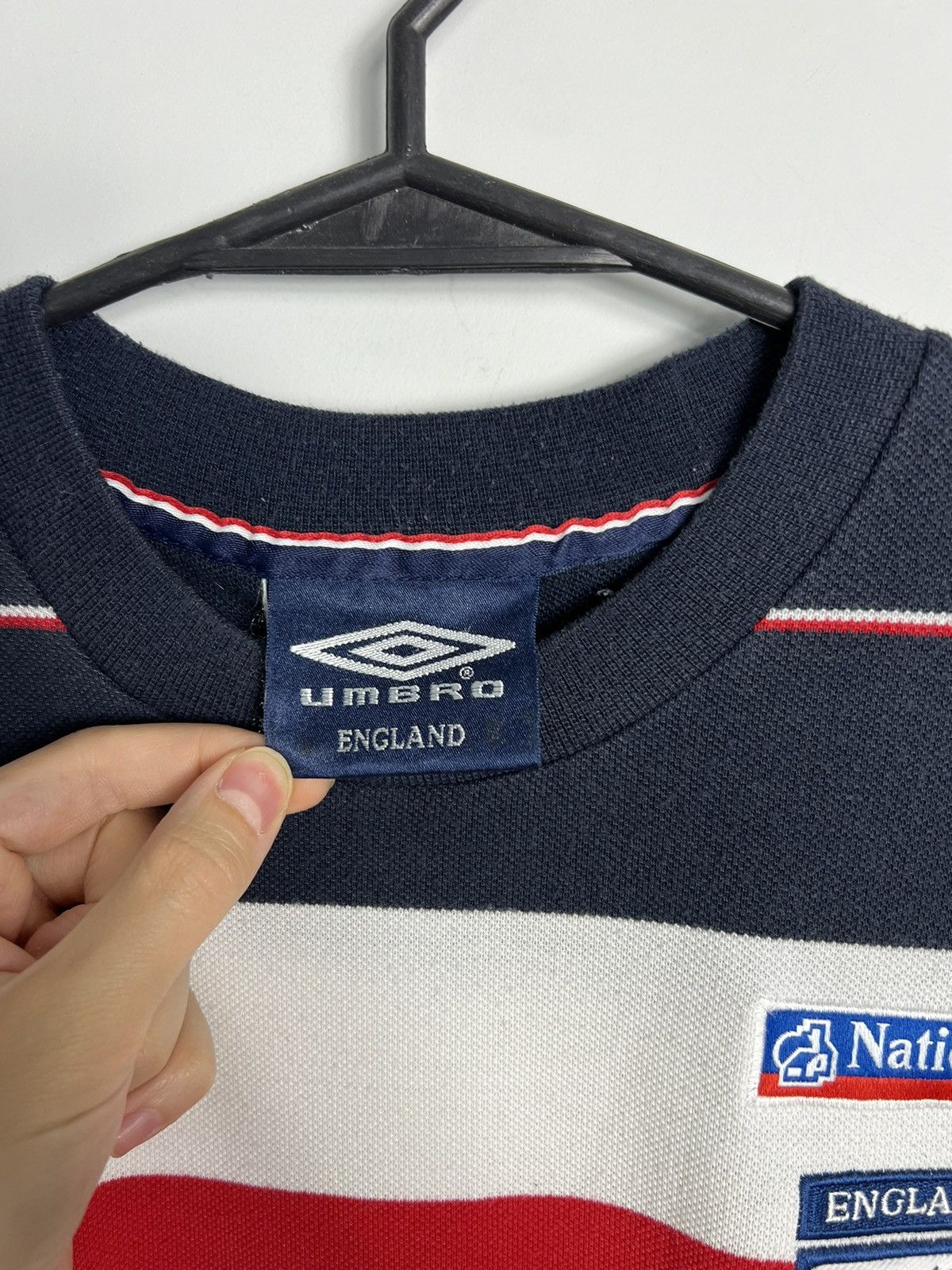 Umbro Umbro England 2001/2003 Soccer Jersey Vintage Size US L / EU 52-54 / 3 - 3 Thumbnail
