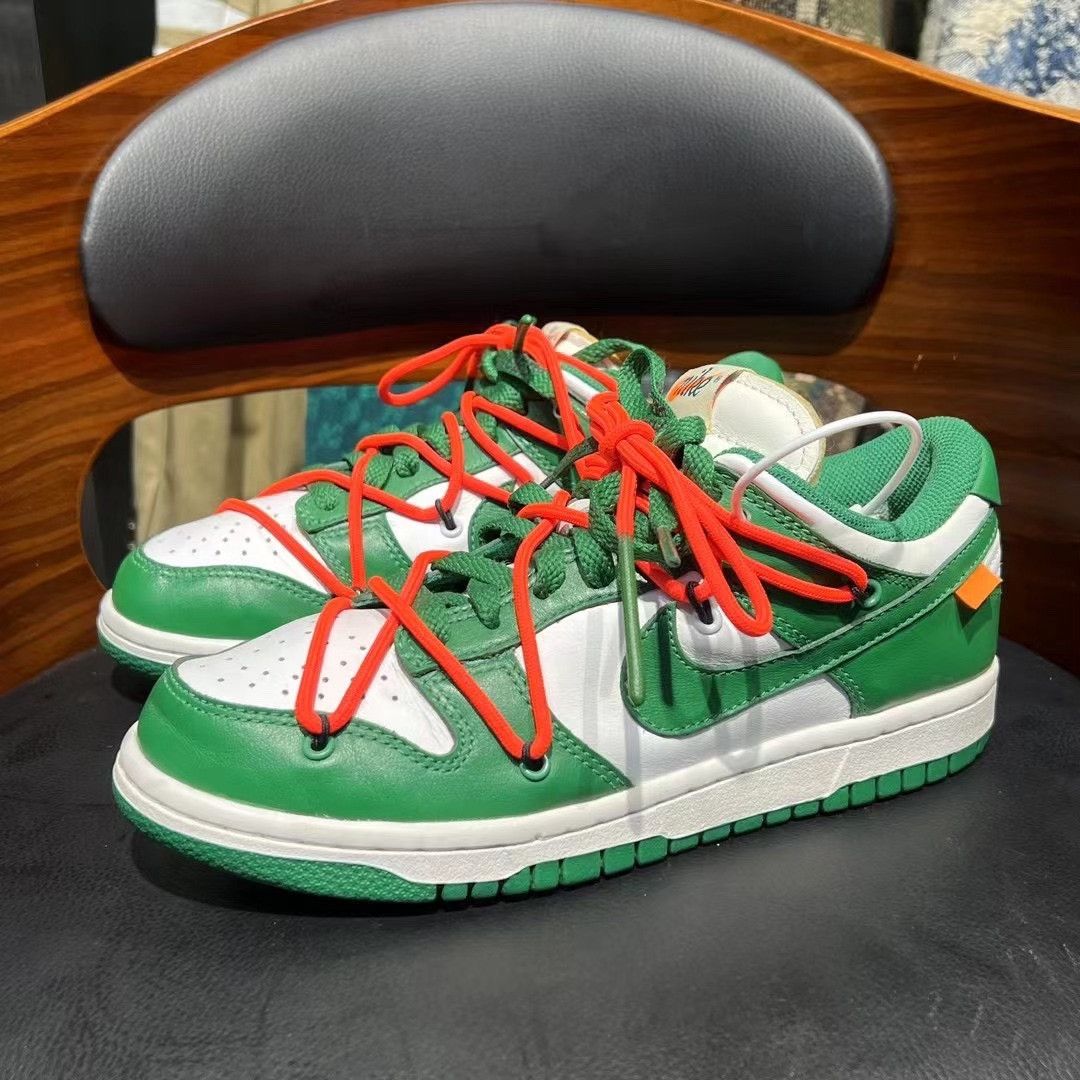 Nike Nike DUNK Green Lowtop Sneakers 5.5 Men Size US 5.5 / EU 38 - 1 Thumbnail
