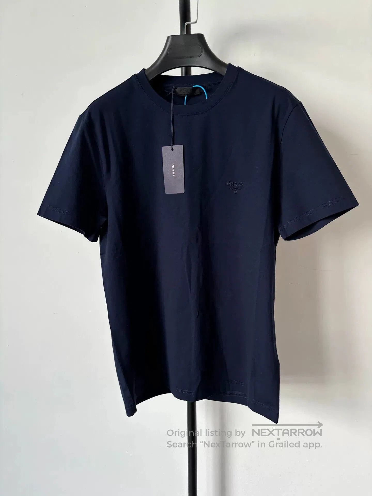 Prada Prada Men's Stretch Cotton T-shirt. Size US S / EU 44-46 / 1 - 1 Thumbnail