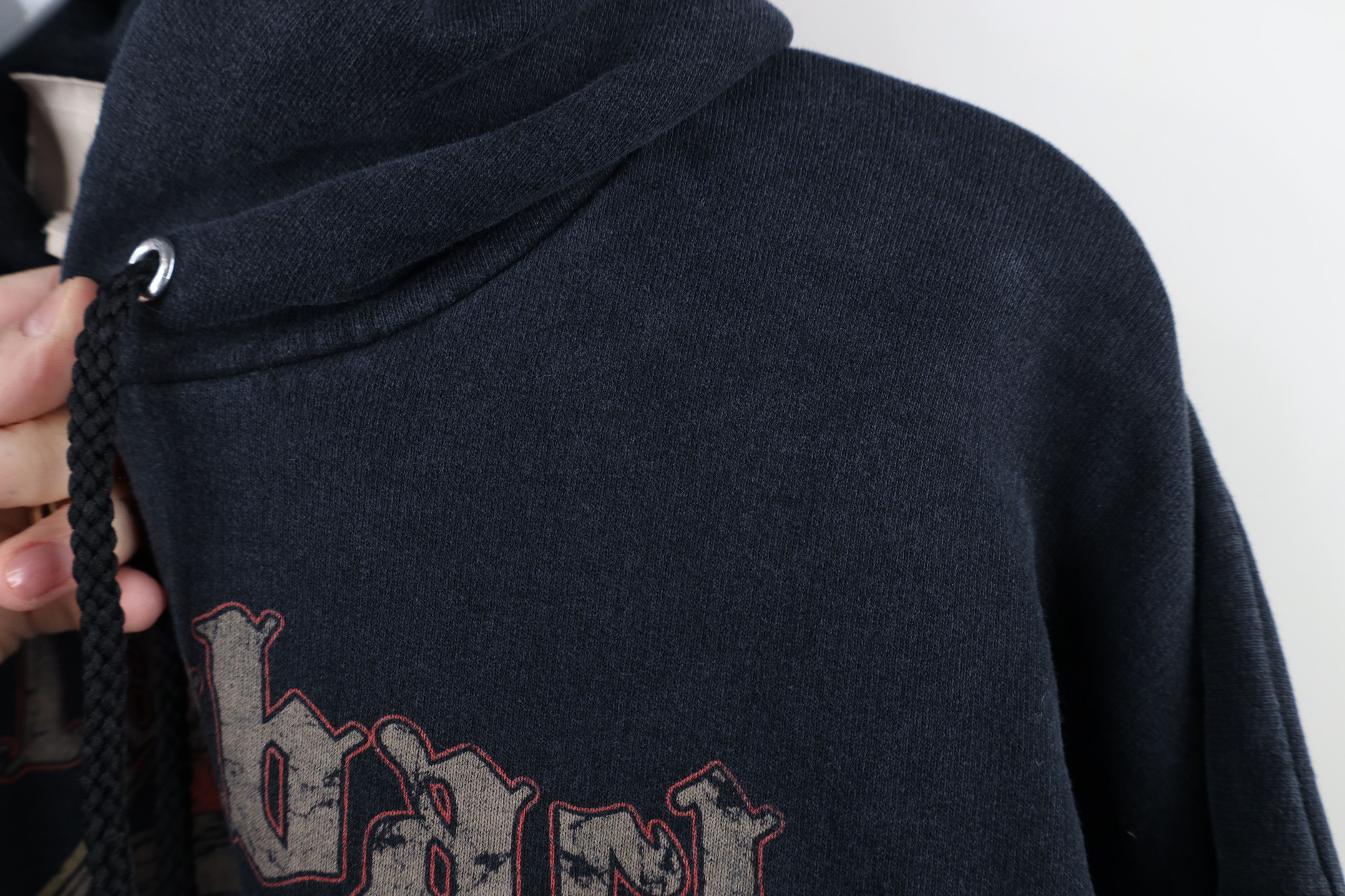 Vintage Vintage 90s Y2K Streetwear Hellanbach Cross Fire Hoodie Size US L / EU 52-54 / 3 - 6 Thumbnail
