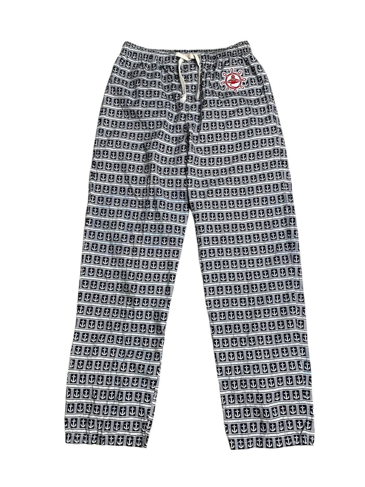 Designer × Vivienne Westwood Vivienne Westwood Homewear Orb Logo Pants Size 30" / US 8 / IT 44 - 1 Thumbnail