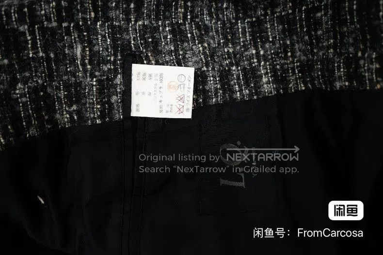 Yohji Yamamoto Yohji Yamamoto Wool Loose Fit Blazer. Size US S / EU 44-46 / 1 - 4 Thumbnail