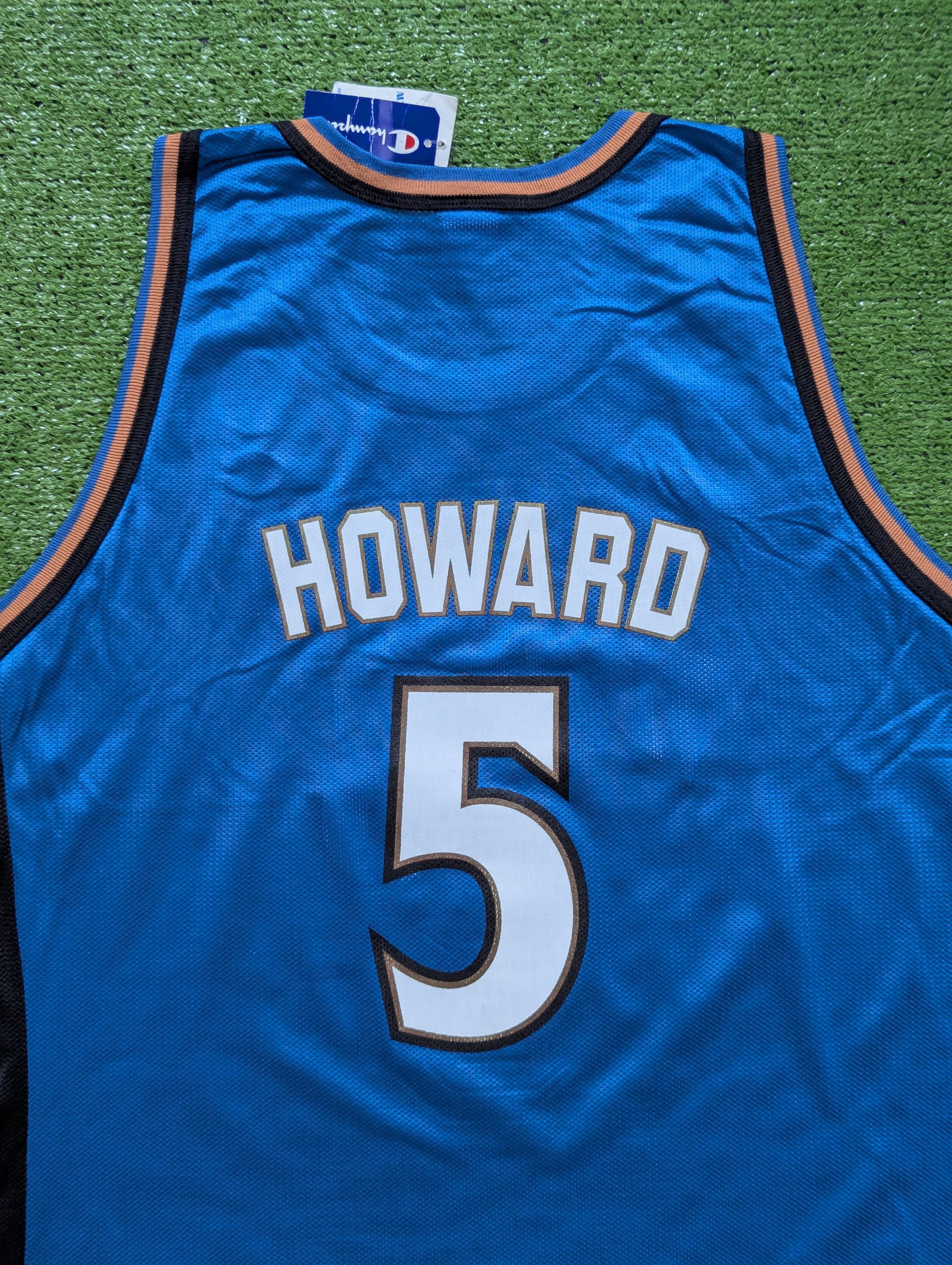 Champion NBA WASHINGTON WIZARDS BASKETBALL SHIRT JERSEY HOWARD #5 Size US XL / EU 56 / 4 - 7 Thumbnail