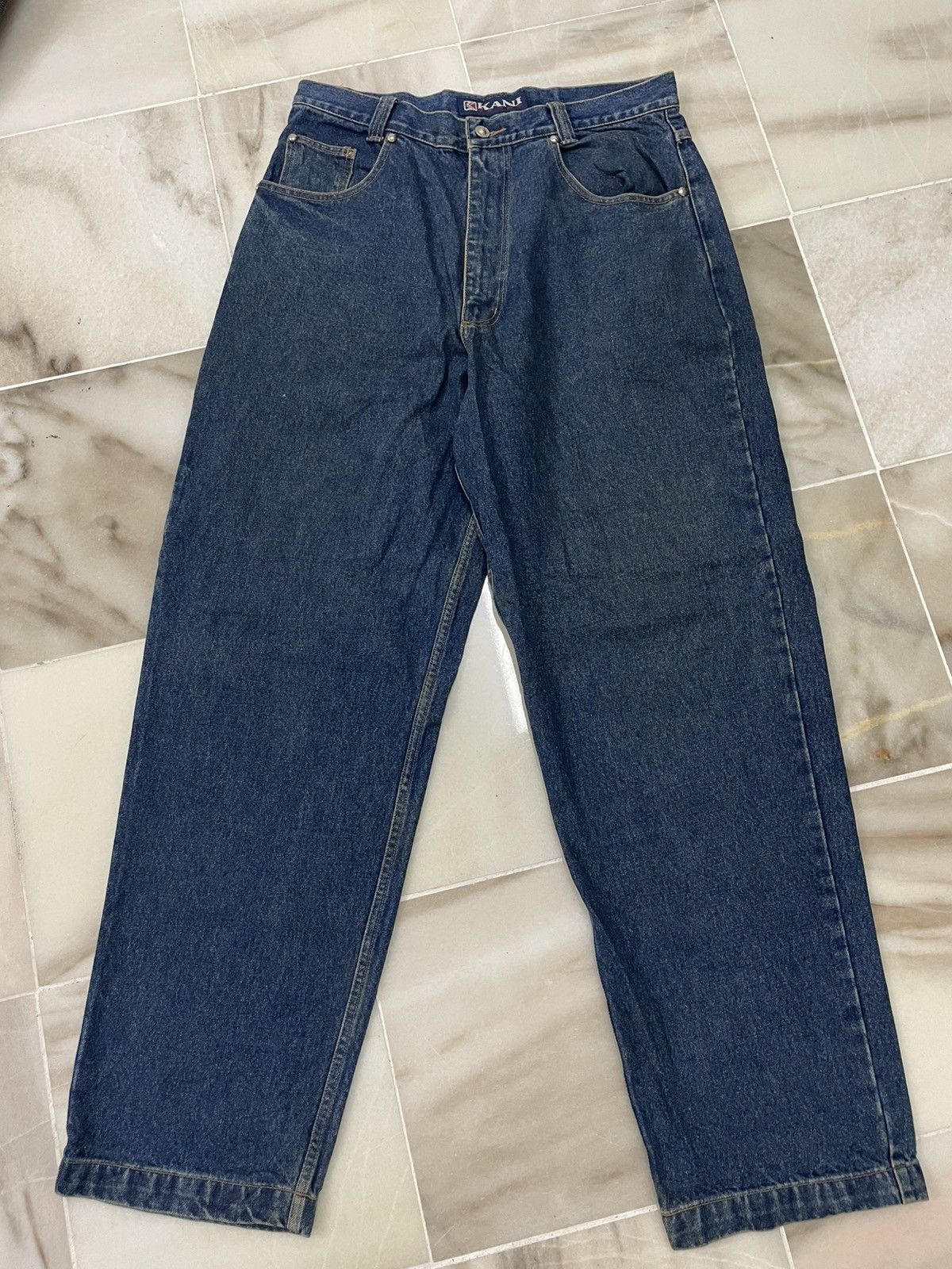 Karl Kani × Vintage Vintage Karl Kani Baggy Streetwear Jeans Size US 34 / EU 50 - 1 Thumbnail
