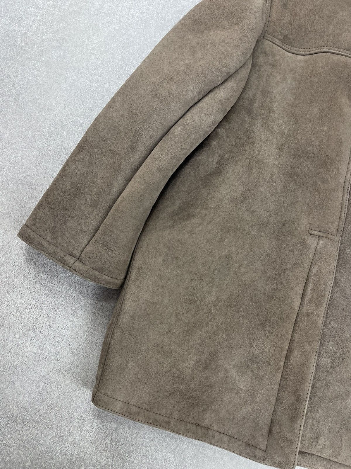 Sawyer of Napa Sawyer Of Napa Suede Suede Sheepskin Western Rancher Jacket Size US M / EU 48-50 / 2 - 17 Thumbnail