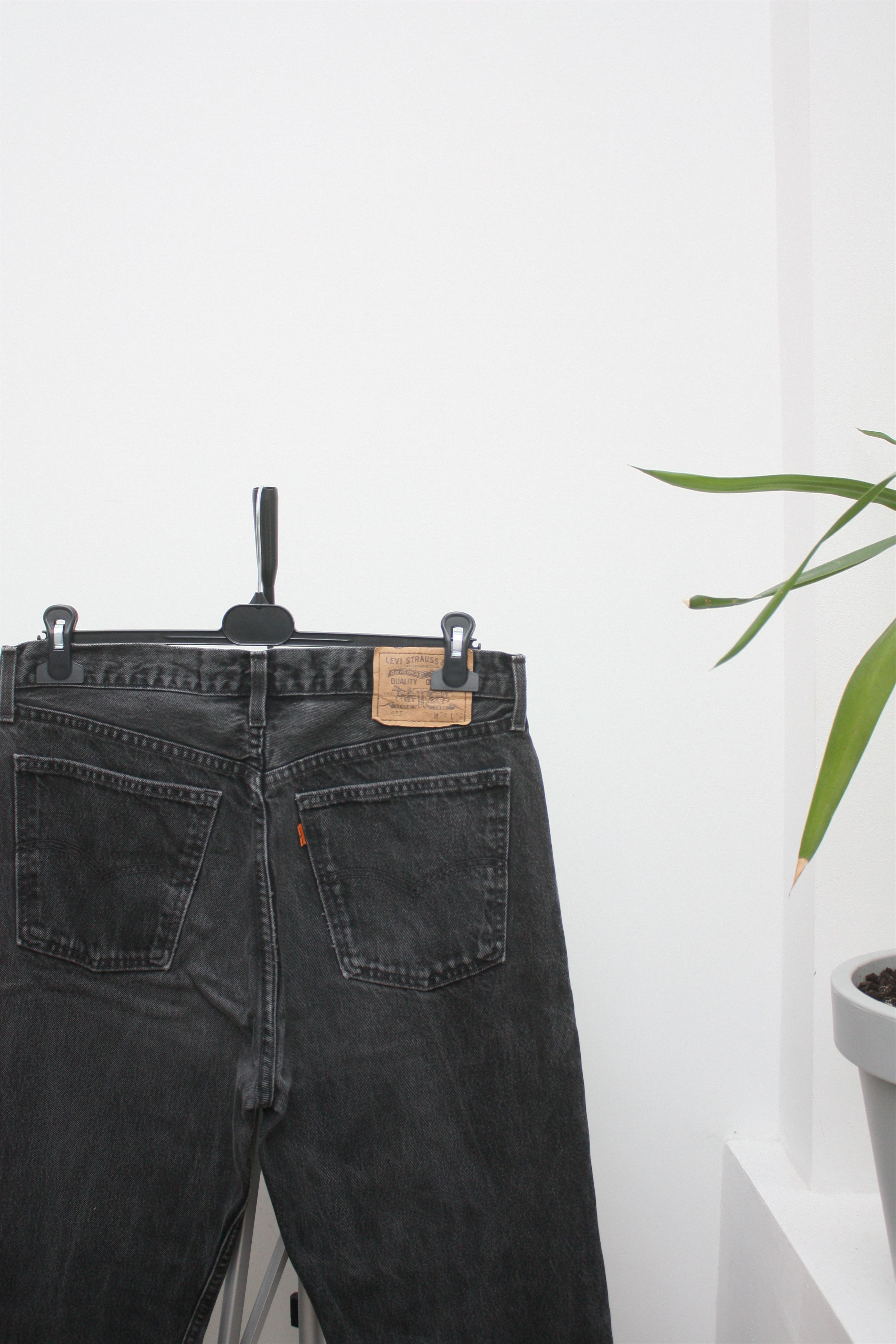 Levi's Vintage Clothing Levi's 615 Vintage Black Stonewashed Denim W36L32 Orange Tab Size US 36 / EU 52 - 1 Thumbnail
