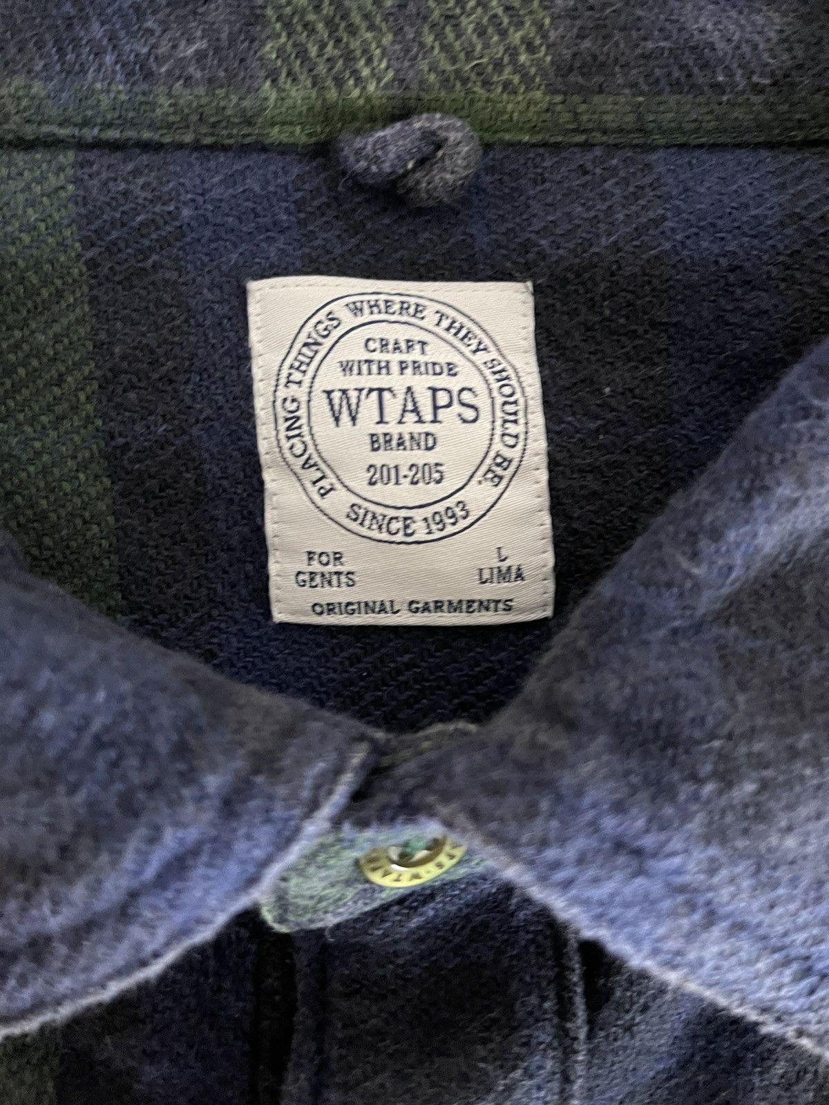 Wtaps 14AW Union Shirt Size US M / EU 48-50 / 2 - 3 Thumbnail