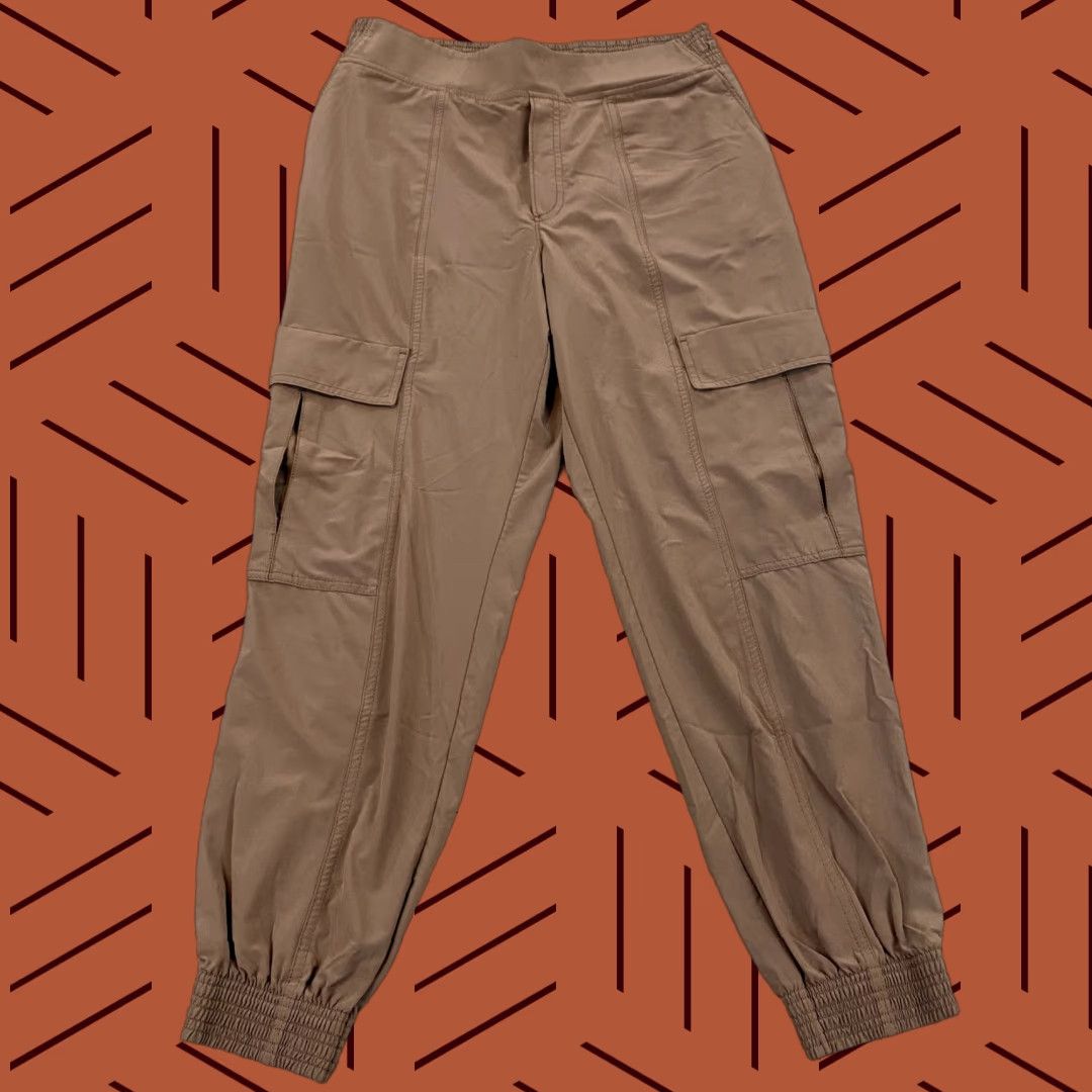 Athleta Athleta Pants 6 Chelsea Utility Jogger Mineral Brown Cargo Gym Train Run Womens Size 28" / US 6 / IT 42 - 1 Thumbnail
