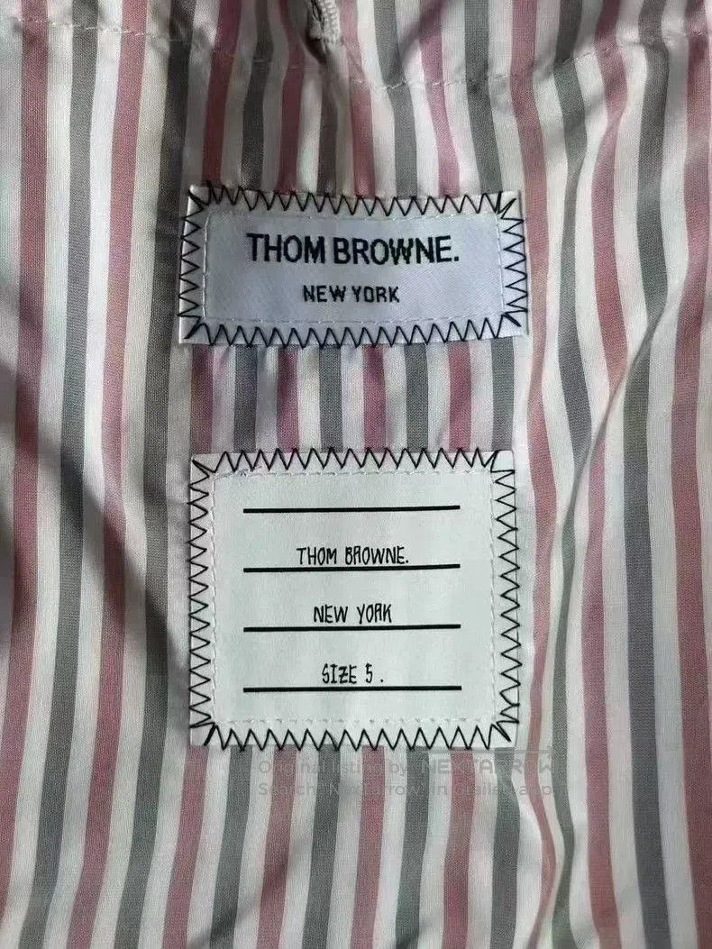 Thom Browne TB 4-Stripe Black Down Jacket. Size US L / EU 52-54 / 3 - 4 Thumbnail