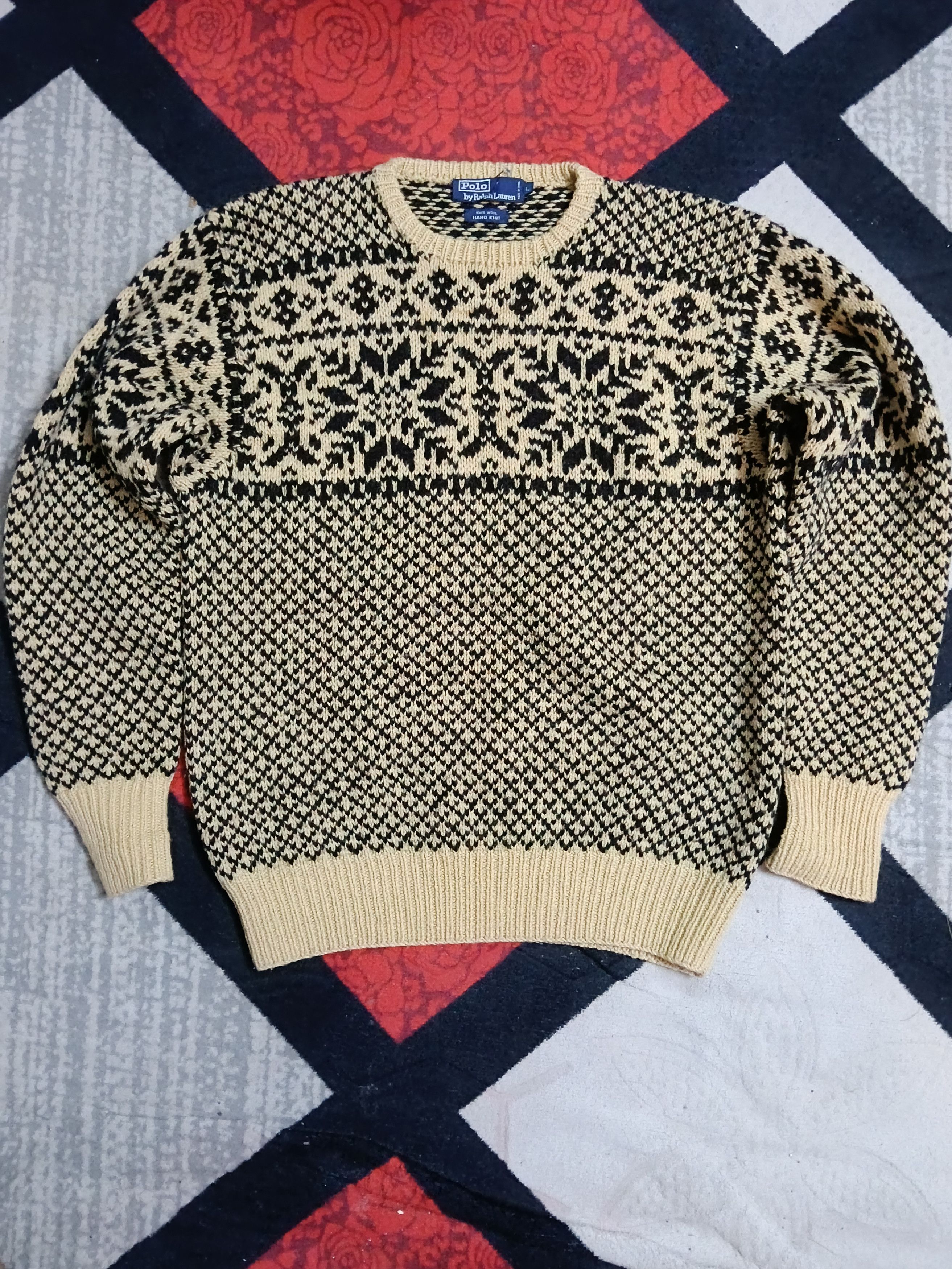 Polo Ralph Lauren Polo Ralph Lauren Knit Sweater Size US L / EU 52-54 / 3 - 1 Thumbnail