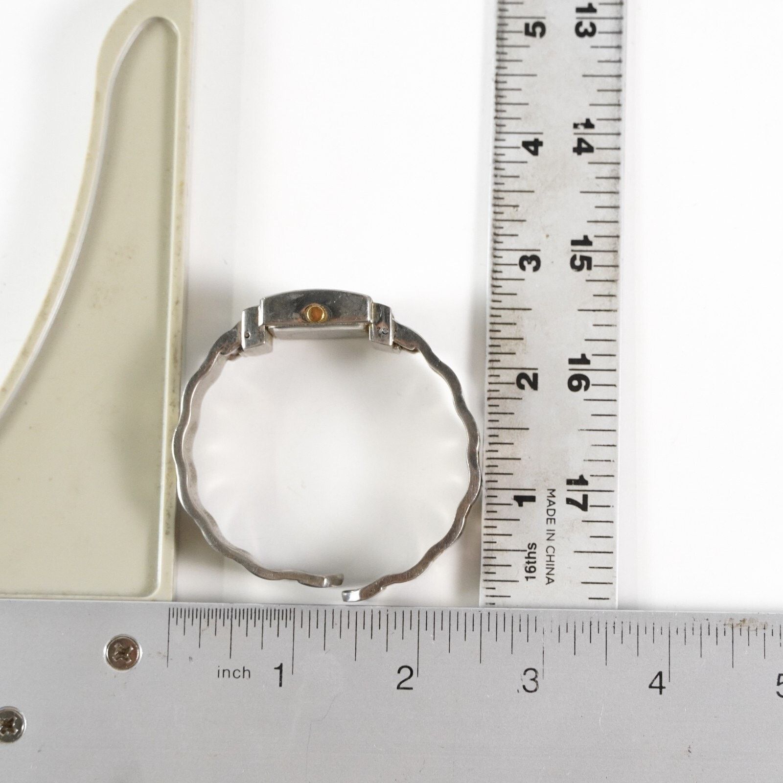 Other Accutime Heart Quartz Watch Stainless Steel Wristwatch Size ONE SIZE - 12 Thumbnail