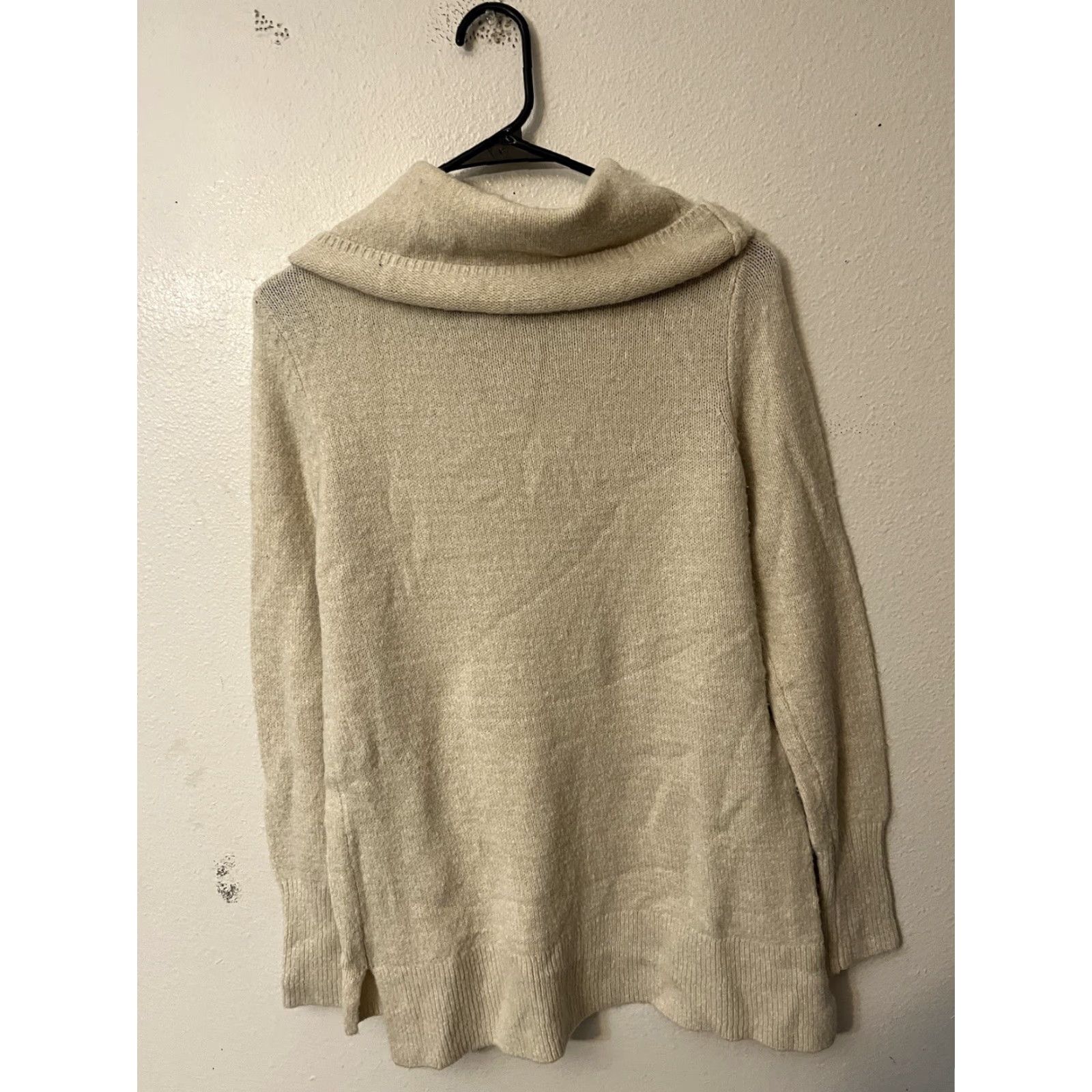DKNY Vintage DKNY Beiges Acrylic Cowl Neck Pullover Sweater Women's Large 2000s Y2K Size L / US 10 / IT 46 - 3 Thumbnail