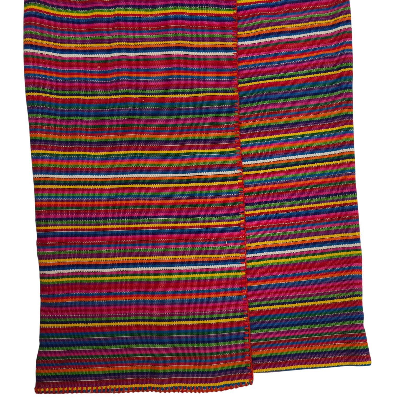 Other F.L. Malik Wrap Skirt 6 Striped Vintage Rainbow Pencil Midi Size 28" / US 6 / IT 42 - 10 Thumbnail
