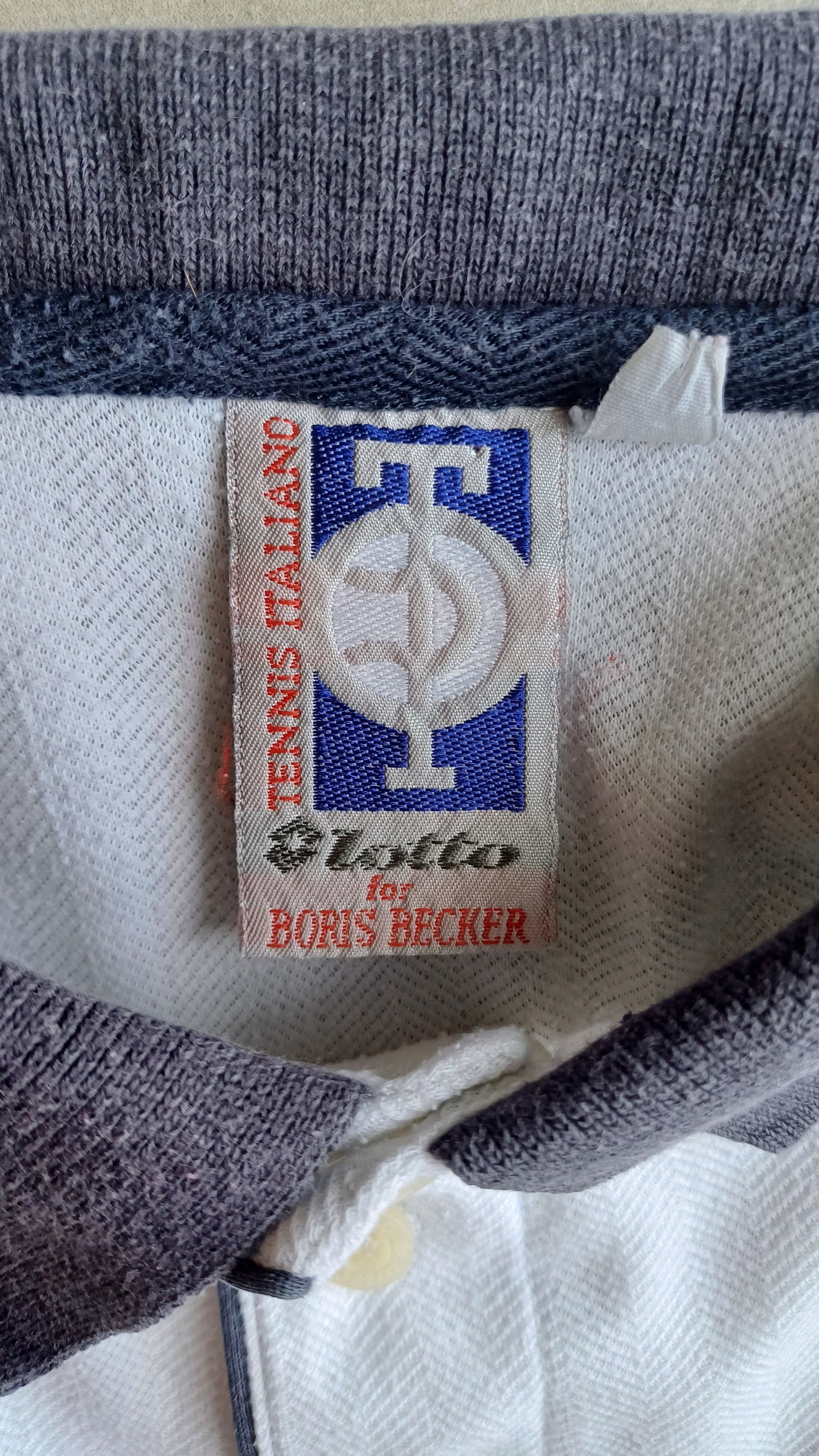 Lotto Sport Polo tennis Lotto édition Boris Becker Size US L / EU 52-54 / 3 - 5 Thumbnail