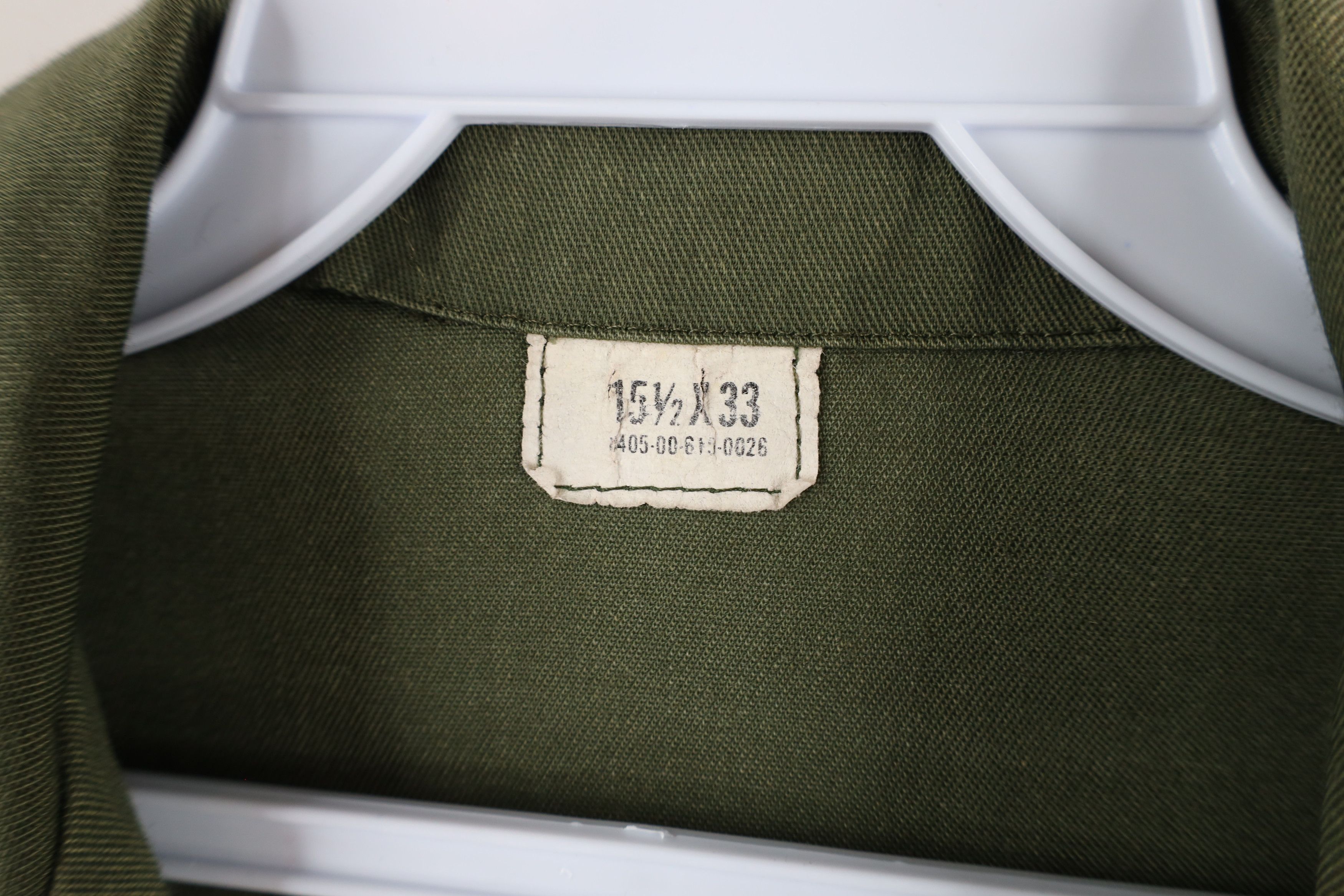 Vintage Vintage 80s US Air Force Military Field Button Shirt USA Size US M / EU 48-50 / 2 - 11 Thumbnail