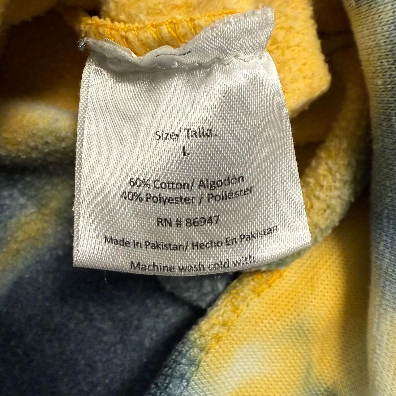 Designer National Geographic Men’s L Bahamas Islands Tie Dye Hoodie Size US L / EU 52-54 / 3 - 5 Thumbnail