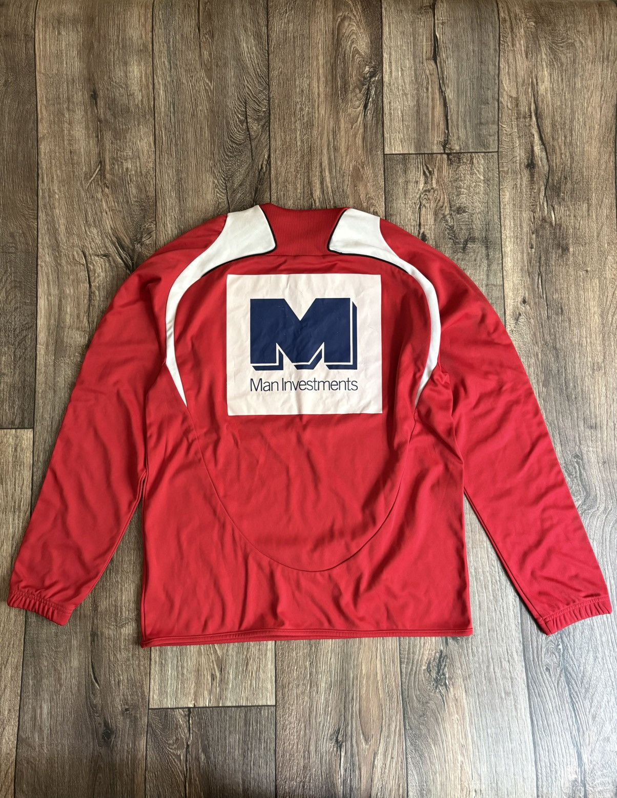 Adidas × Vintage Adidas Zurich Vintage Training Player Issue Sweatshirt 2009 Size US L / EU 52-54 / 3 - 14 Thumbnail