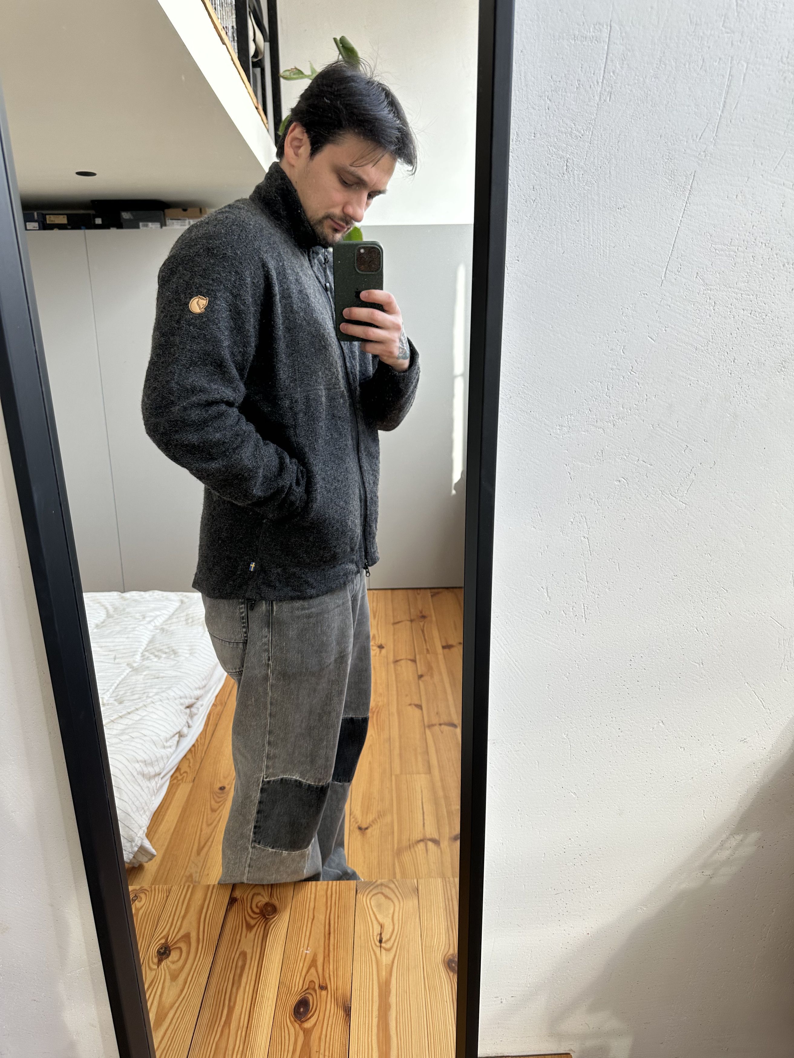 Fjallraven Fjallraven Grey Fleece Zip Jacket Men's Large Size US L / EU 52-54 / 3 - 12 Thumbnail