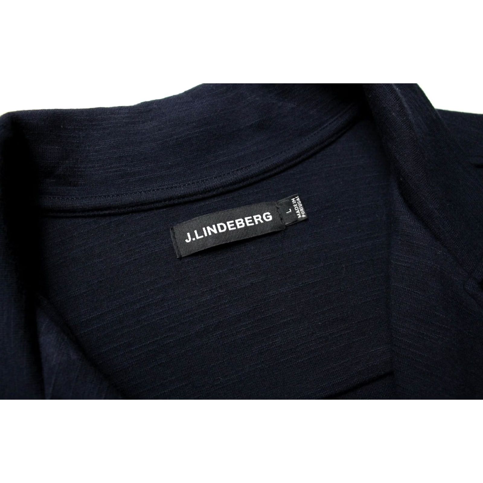 J.Lindeberg J.Lindeberg Faust Jersey Resort Shirt Men's LARGE Short Sleeve Thick Pocket Blue Button-Up Shirt Mens Size US L / EU 52-54 / 3 - 7 Thumbnail