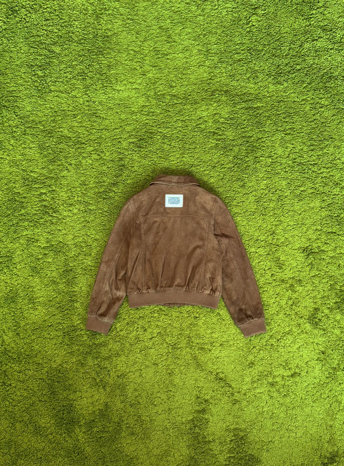 Designer × Dolce & Gabbana Dolce & Gabbana D&G junior real leather suede teen jacket Size US XXS / EU 40 - 3 Thumbnail