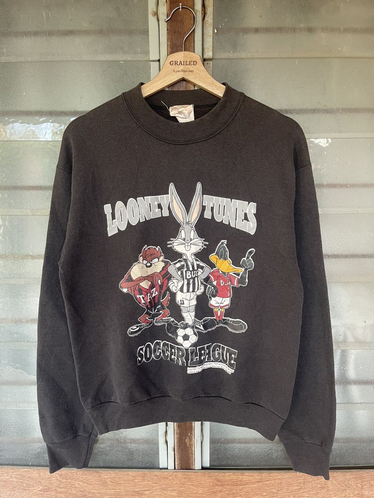 Warner Bros Vintage 90's Looney Tunes Warner Bros Soccer League Design Size US M / EU 48-50 / 2 - 3 Thumbnail