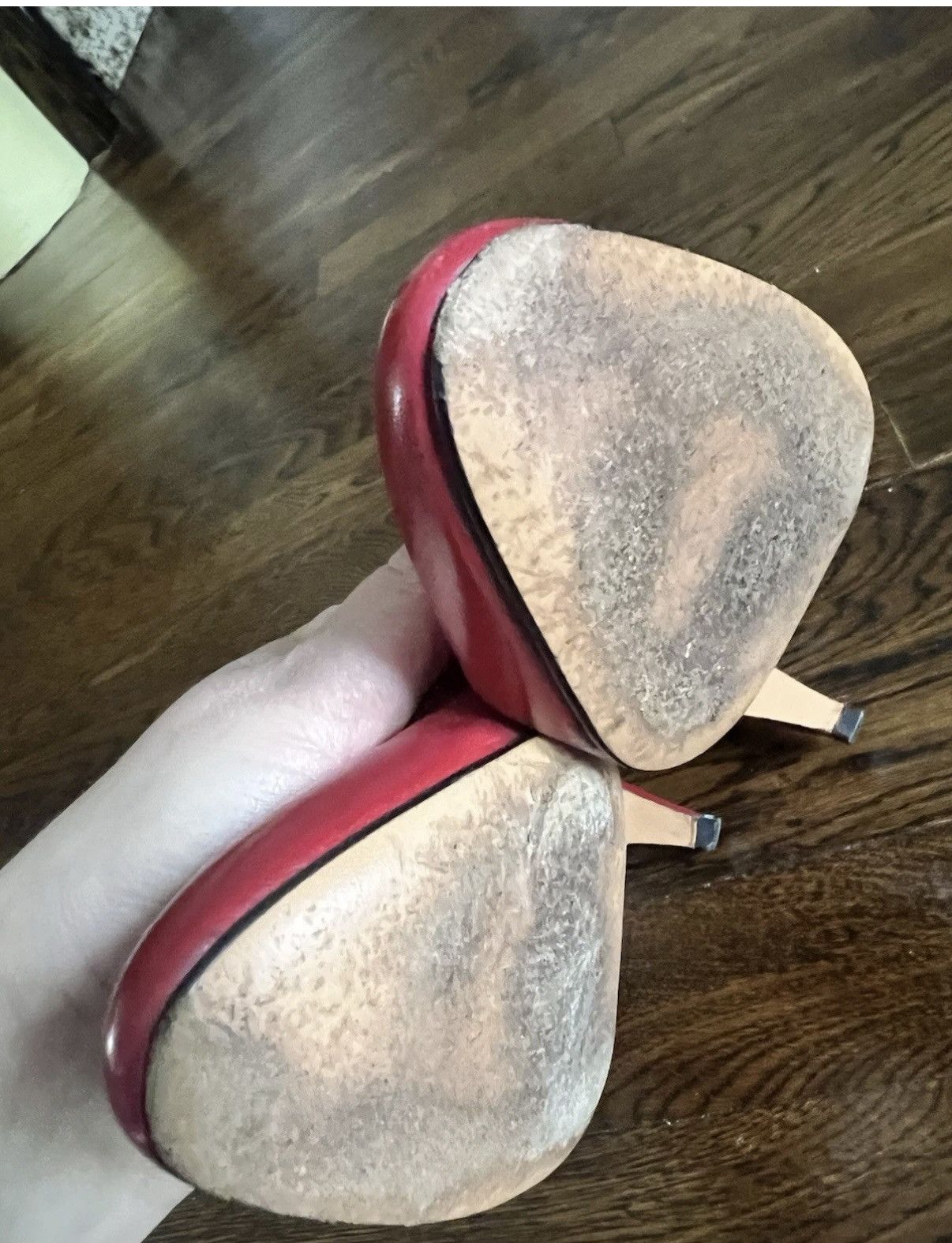 Salvatore Ferragamo Vintage Salvatore Ferragamo Red Pumps Shoes 8 Size US 8 / IT 38 - 9 Thumbnail