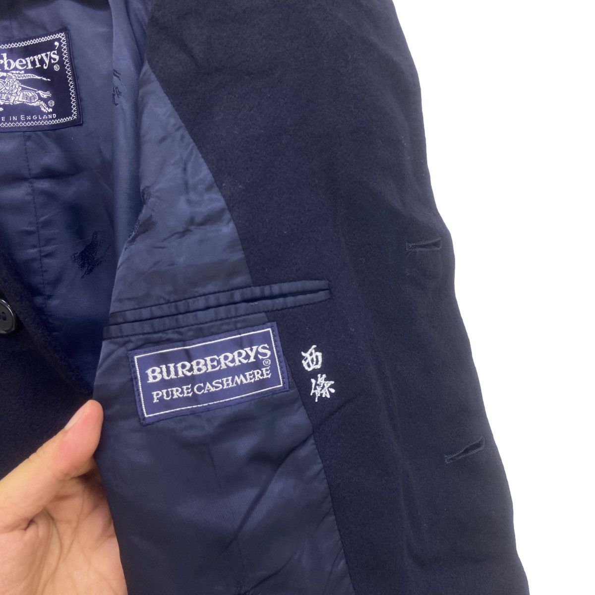 Burberry Prorsum Made in England Pure Cashmere Burberry’s Long Coat Size US M / EU 48-50 / 2 - 22 Thumbnail