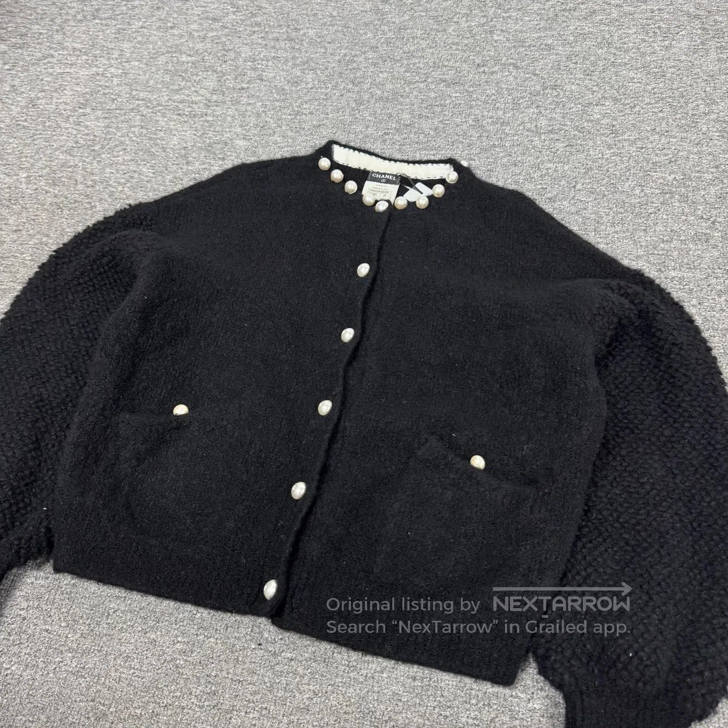 Chanel Chanel size 34 Pearl and cashmere knit cardigan| Size S / US 4 / IT 40 - 3 Thumbnail