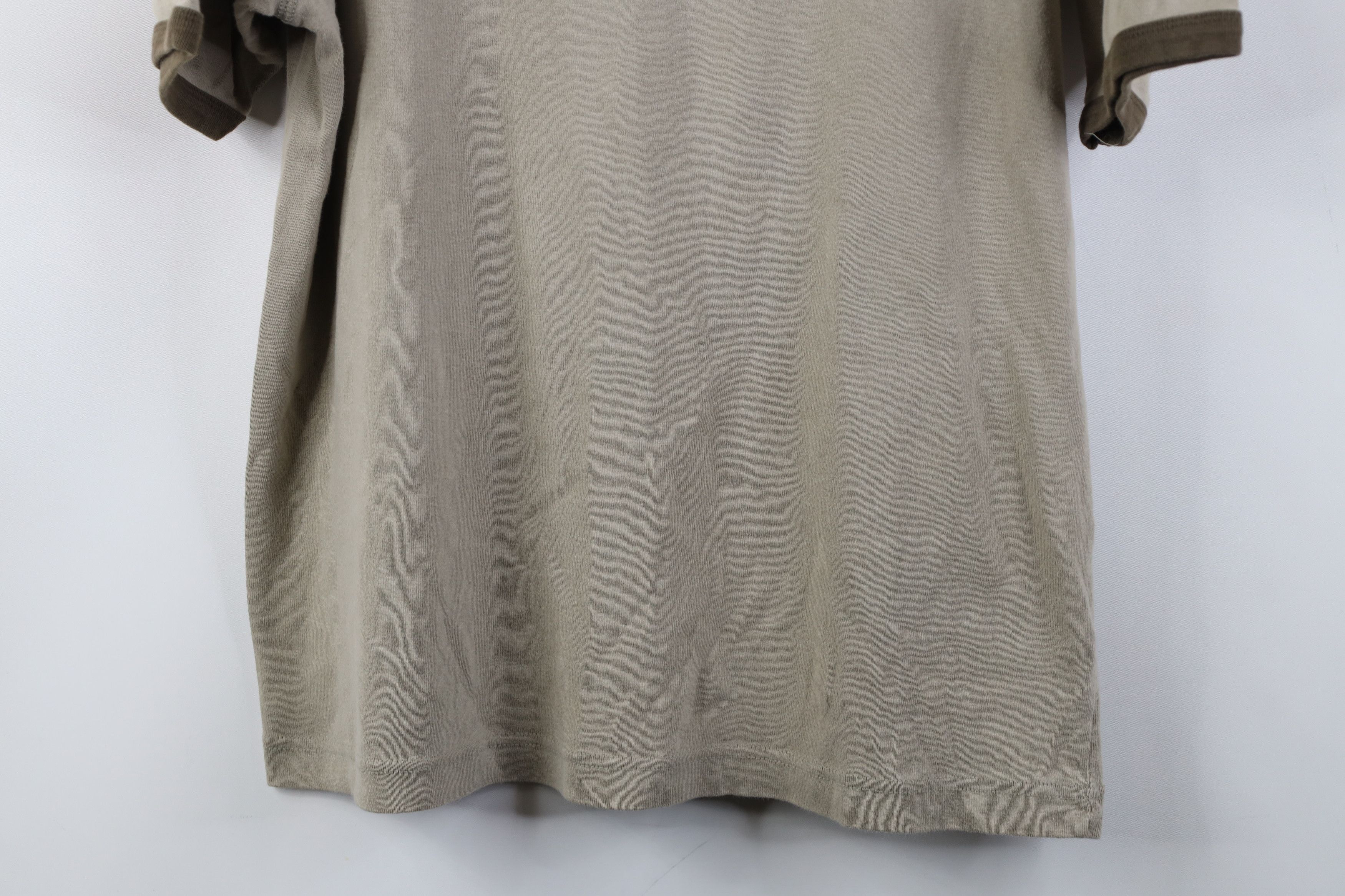 Vintage Vintage 90s Y2K Streetwear Ribbed Knit Ringer T-Shirt USA Size US M / EU 48-50 / 2 - 3 Thumbnail