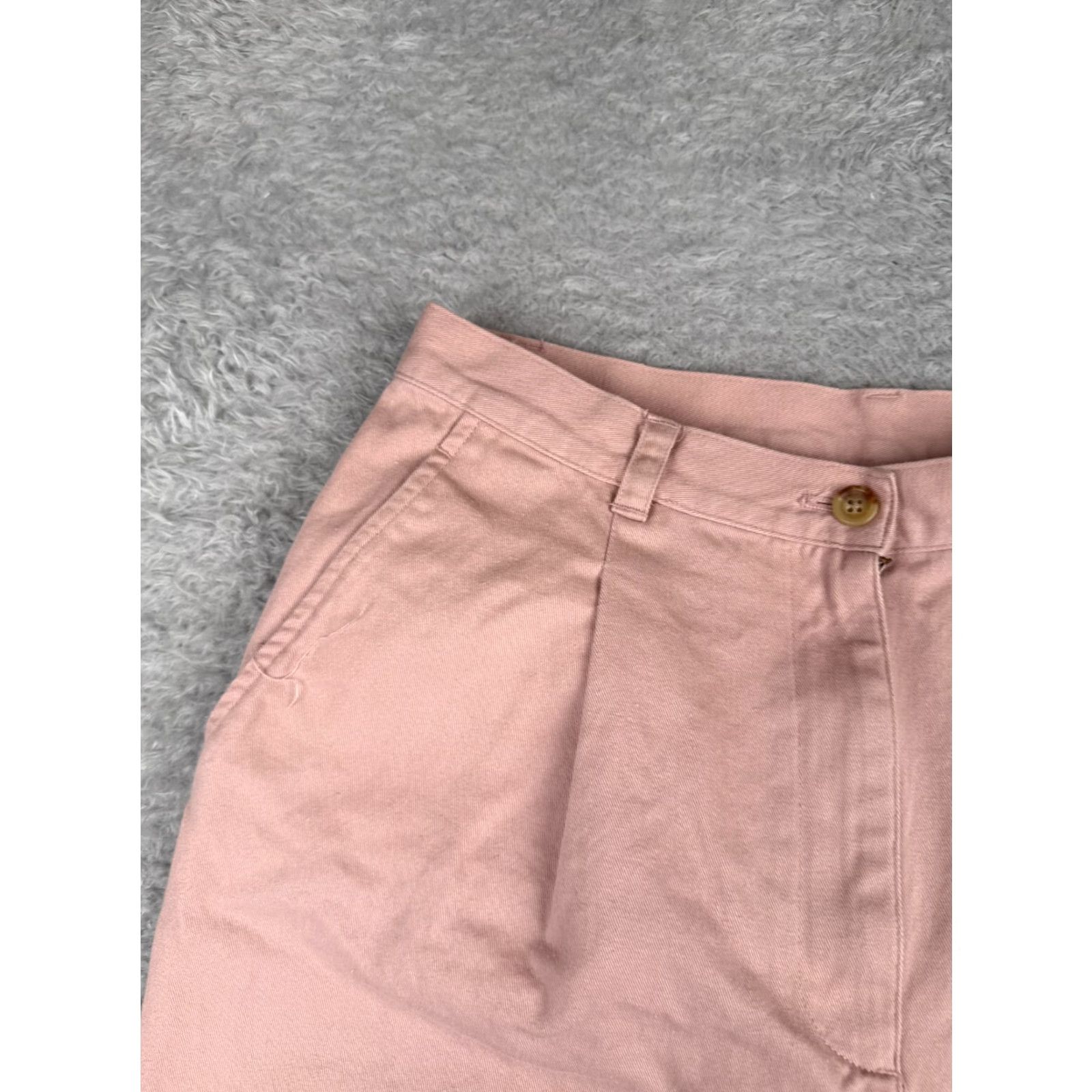 Ralph Lauren Vintage Lauren Ralph Lauren Pink Cotton Twill Women’s Shorts Size 8 Mid Rise 5-Pocket Chino Casual Outdoor Size 30" / US 8 / IT 44 - 4 Thumbnail