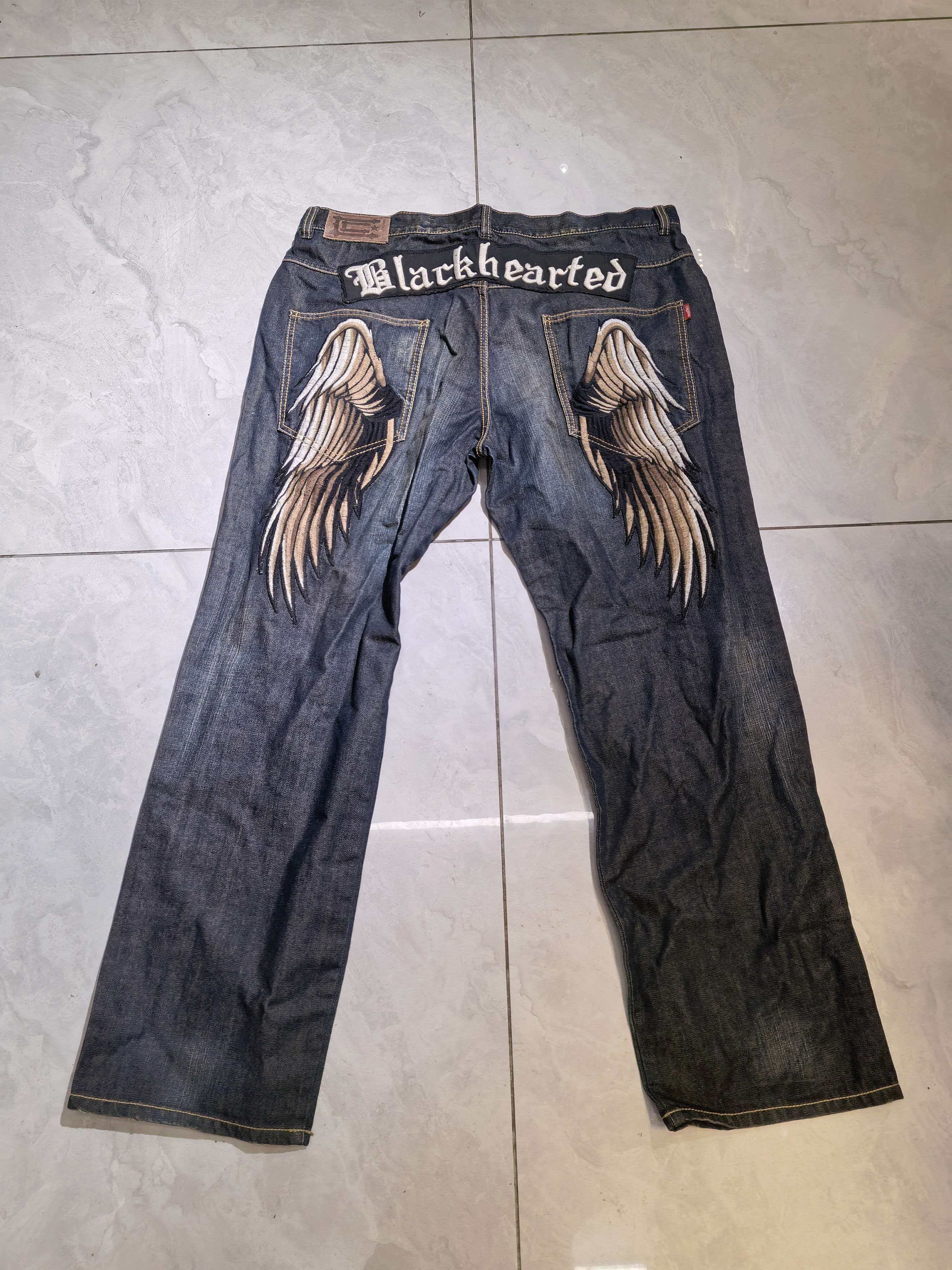 Southpole rare crowncollection jessie breaking bad grunge wings jeans Size US 42 / EU 58 - 1 Thumbnail