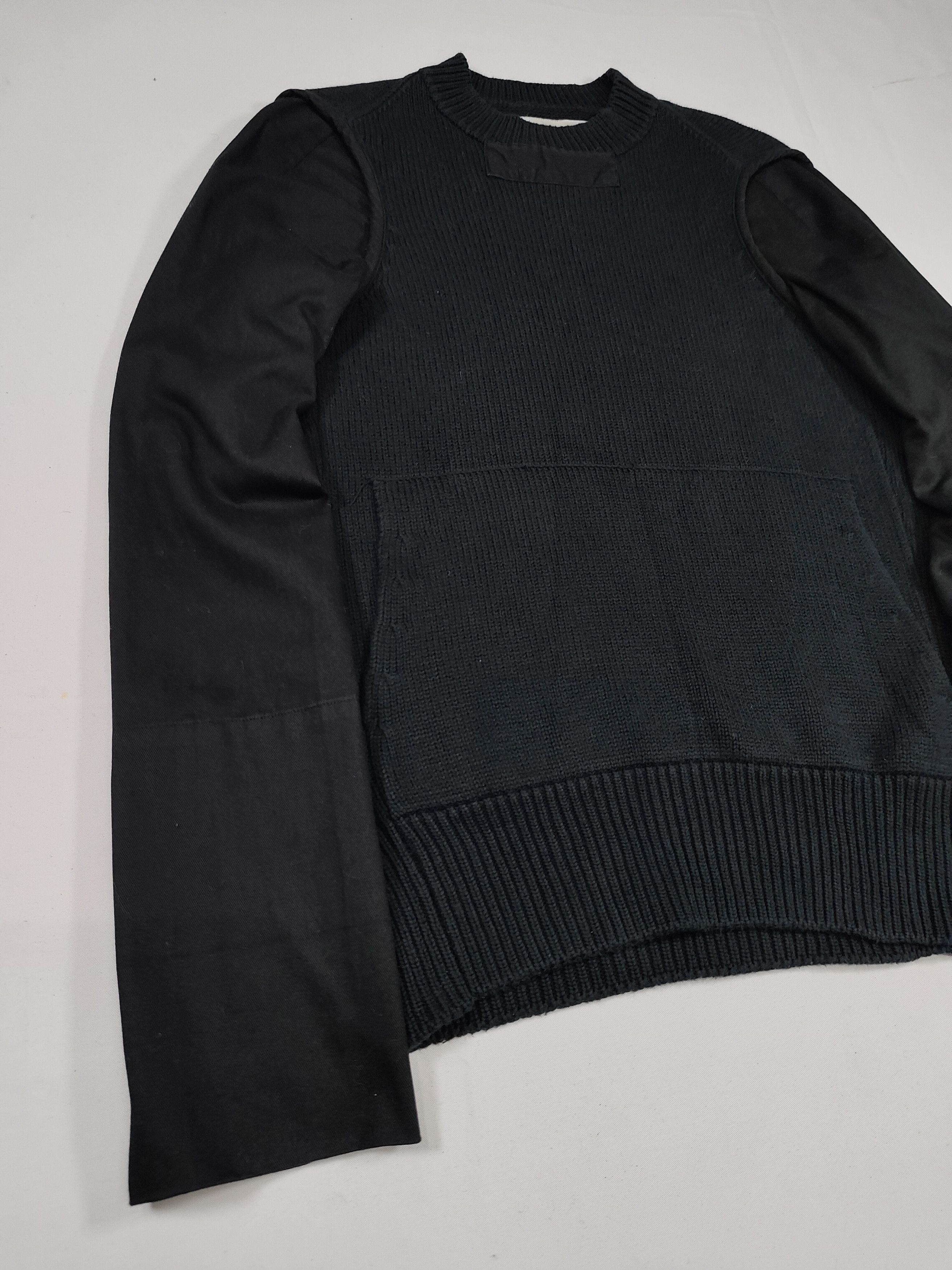 Tsumori Chisato Tsumori Chisato- Hybrid Layered Docking Knit Shirt Size M / US 6-8 / IT 42-44 - 4 Thumbnail