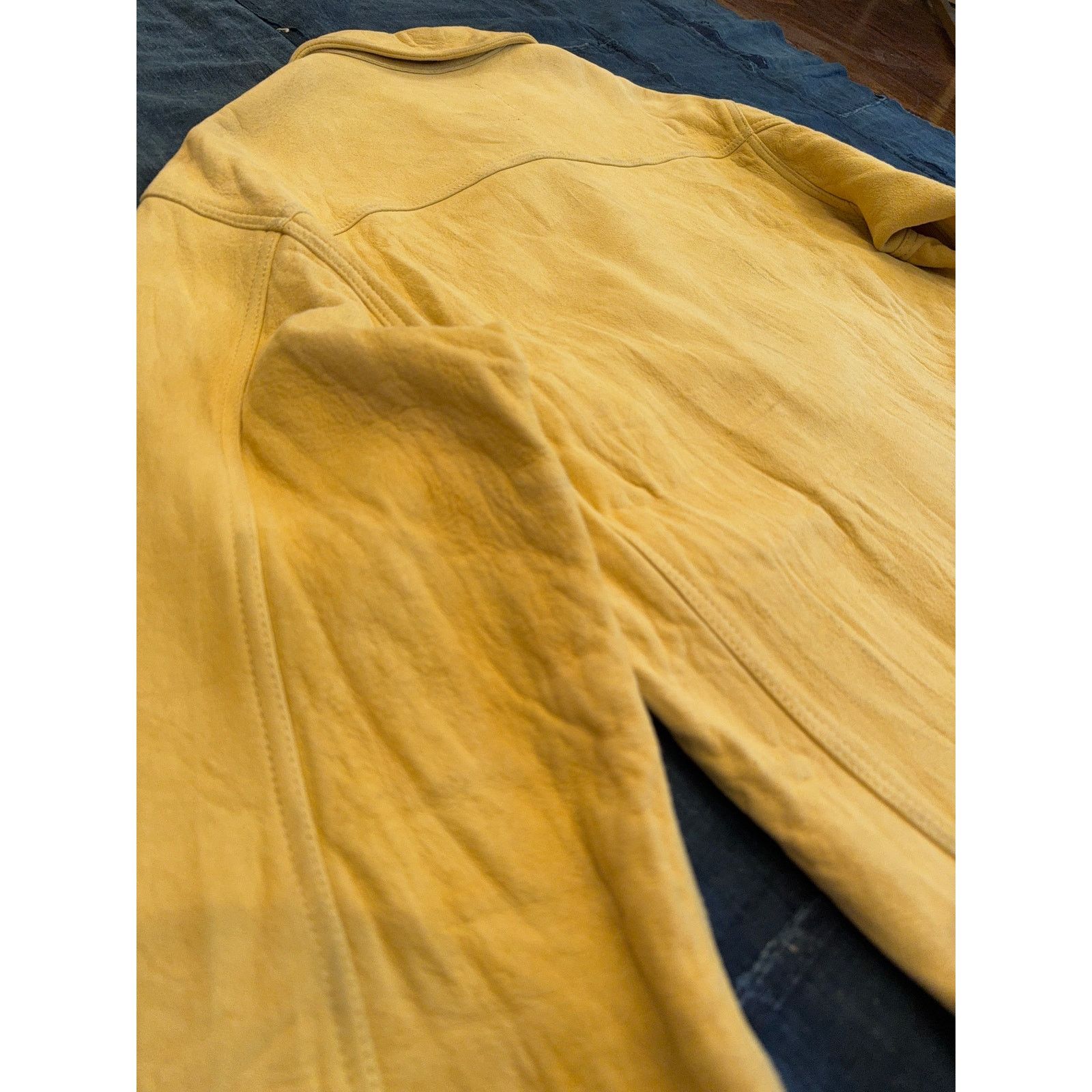 Visvim $7,000+ Visvim 2024 Lamb Suede 101 IT Jacket - 3 - Yellow Size US L / EU 52-54 / 3 - 5 Thumbnail
