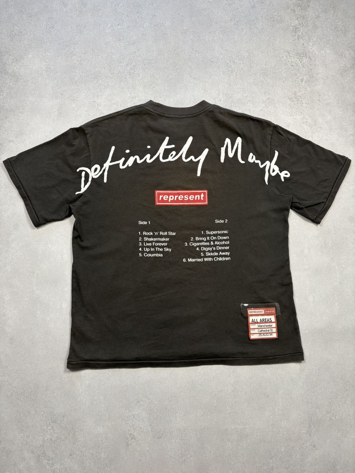 Represent Clo. Represent x Oasis “Definitely Maybe” 1994 Anniversary Tee Size US M / EU 48-50 / 2 - 2 Thumbnail