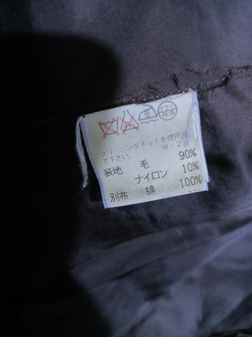 Sunao Kuwahara I.S. Sunao Kuwahara Wool Long Coat Japan Size S / US 4 / IT 40 - 9 Thumbnail