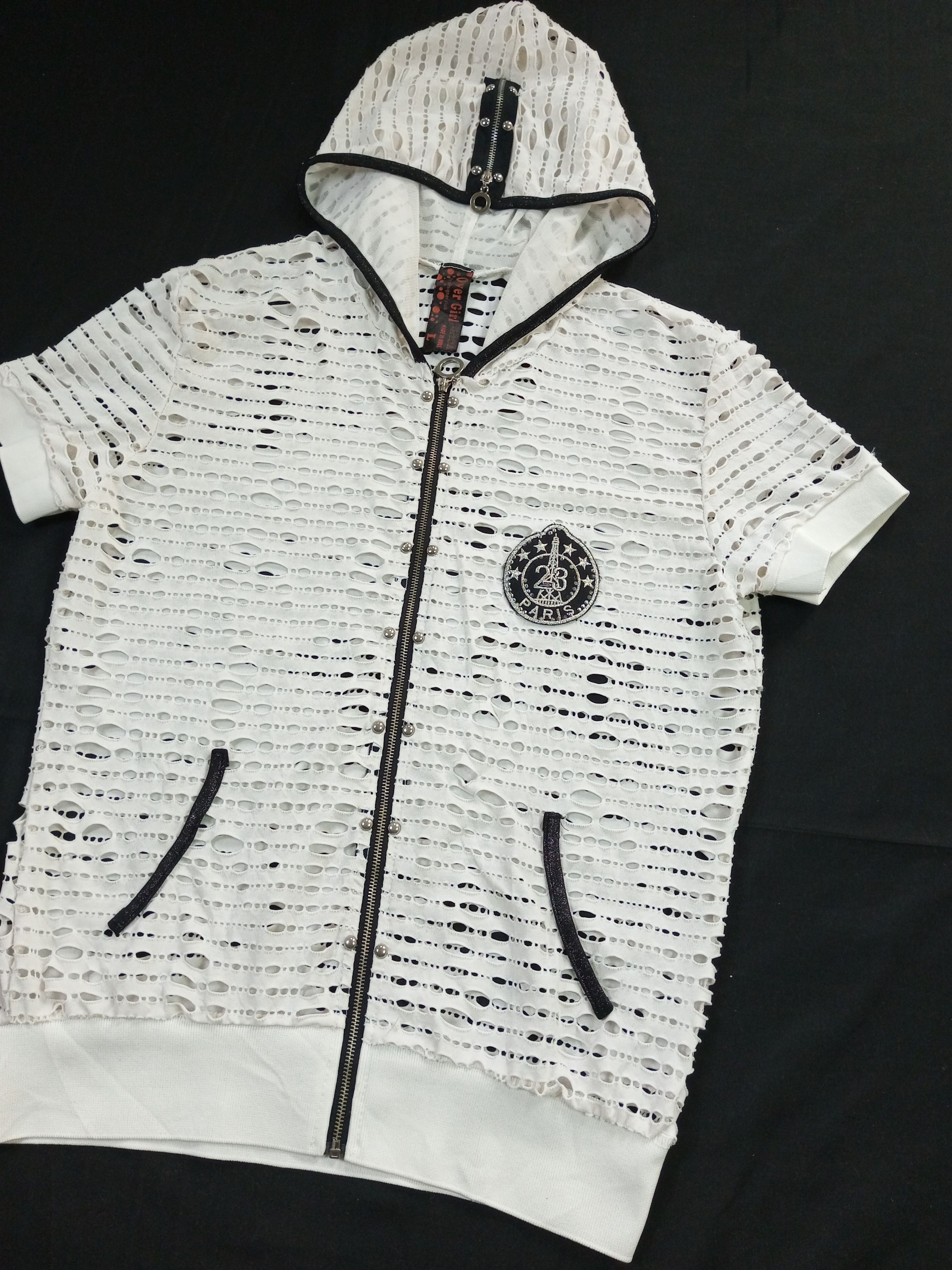 Hysteric Glamour Distressed Shirt punk style Size L / US 10 / IT 46 - 2 Thumbnail