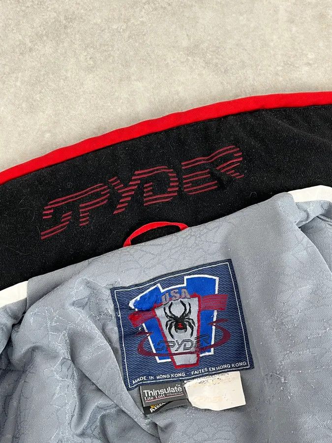 Spyder Spyder Red & White Ski Jacket Size US XL / EU 56 / 4 - 10 Thumbnail