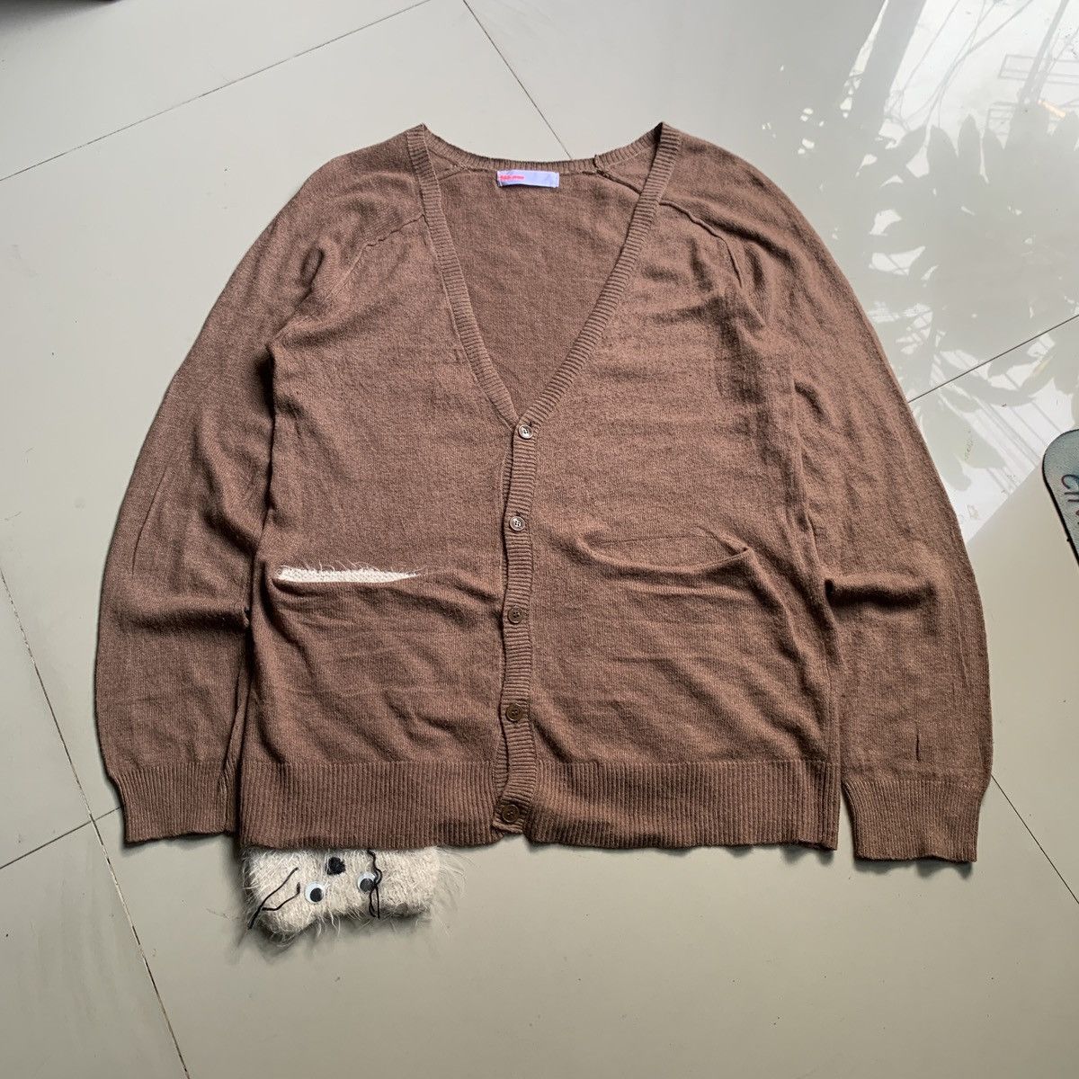 Issey Miyake × Japanese Brand × Ne-Net Ne-net Cardigans Pocket Monster Size XS / US 0-2 / IT 36-38 - 1 Thumbnail