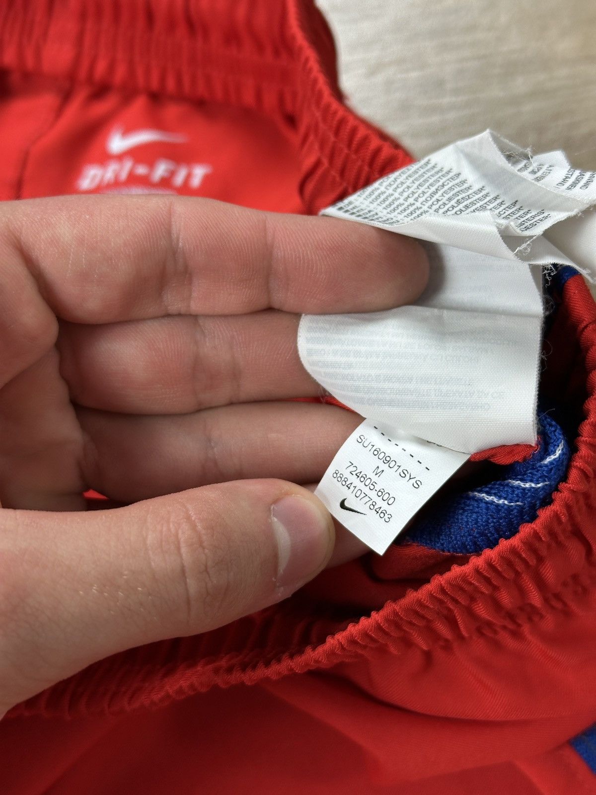 Nike Nike England Soccer Shorts Size US 32 / EU 48 - 9 Thumbnail