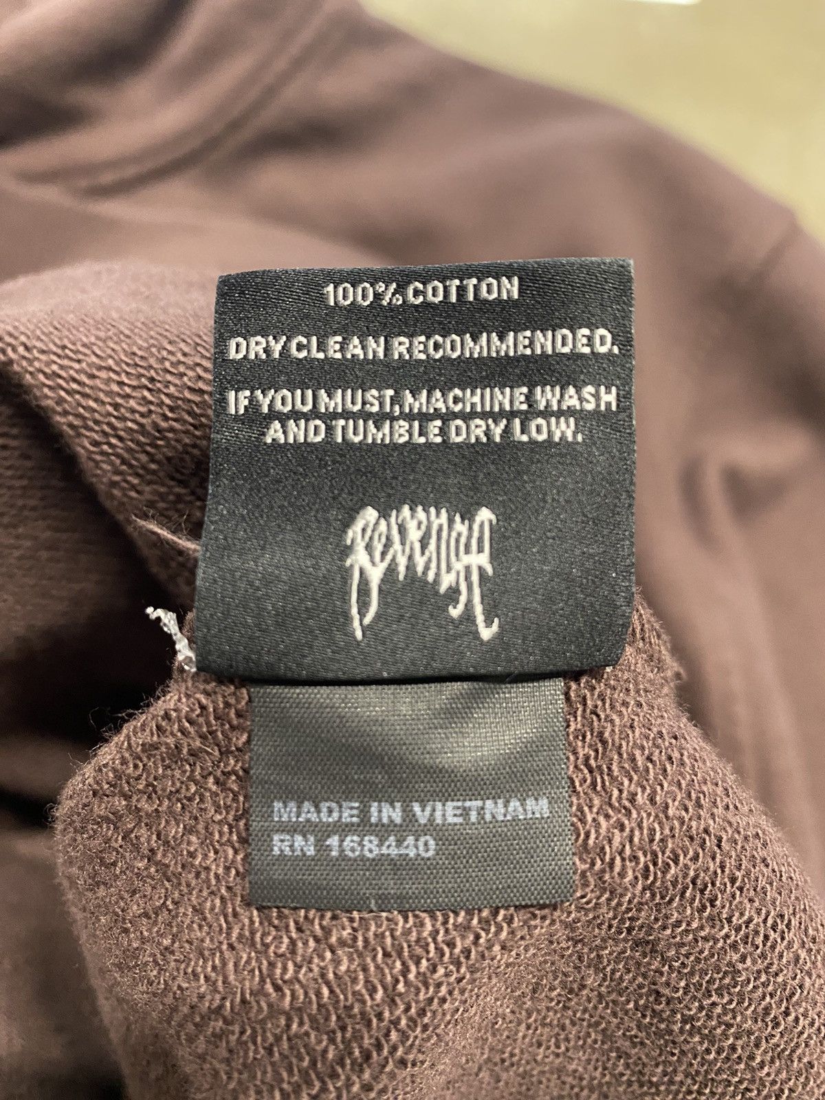 Revenge 💀Revenge Rhinestone Hoodie💀 Size US S / EU 44-46 / 1 - 6 Thumbnail