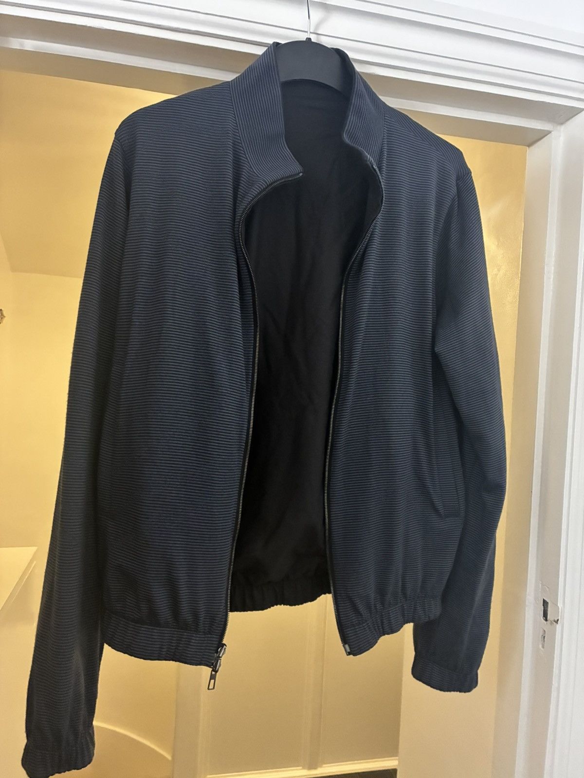Loro Piana Loro Piana double Gift of Kings navy bomber jacket size 46 Size US S / EU 44-46 / 1 - 6 Thumbnail