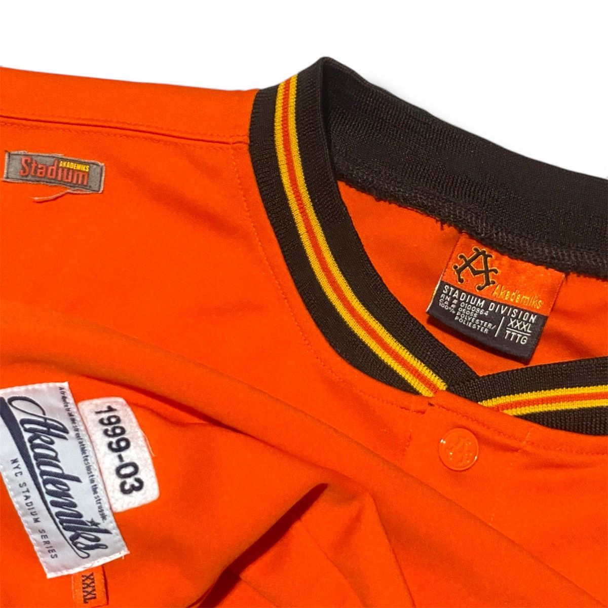 Akademiks Vintage Akademiks 1999-03’s Stadium Division Baseball Jersey Size US XXL / EU 58 / 5 - 5 Thumbnail