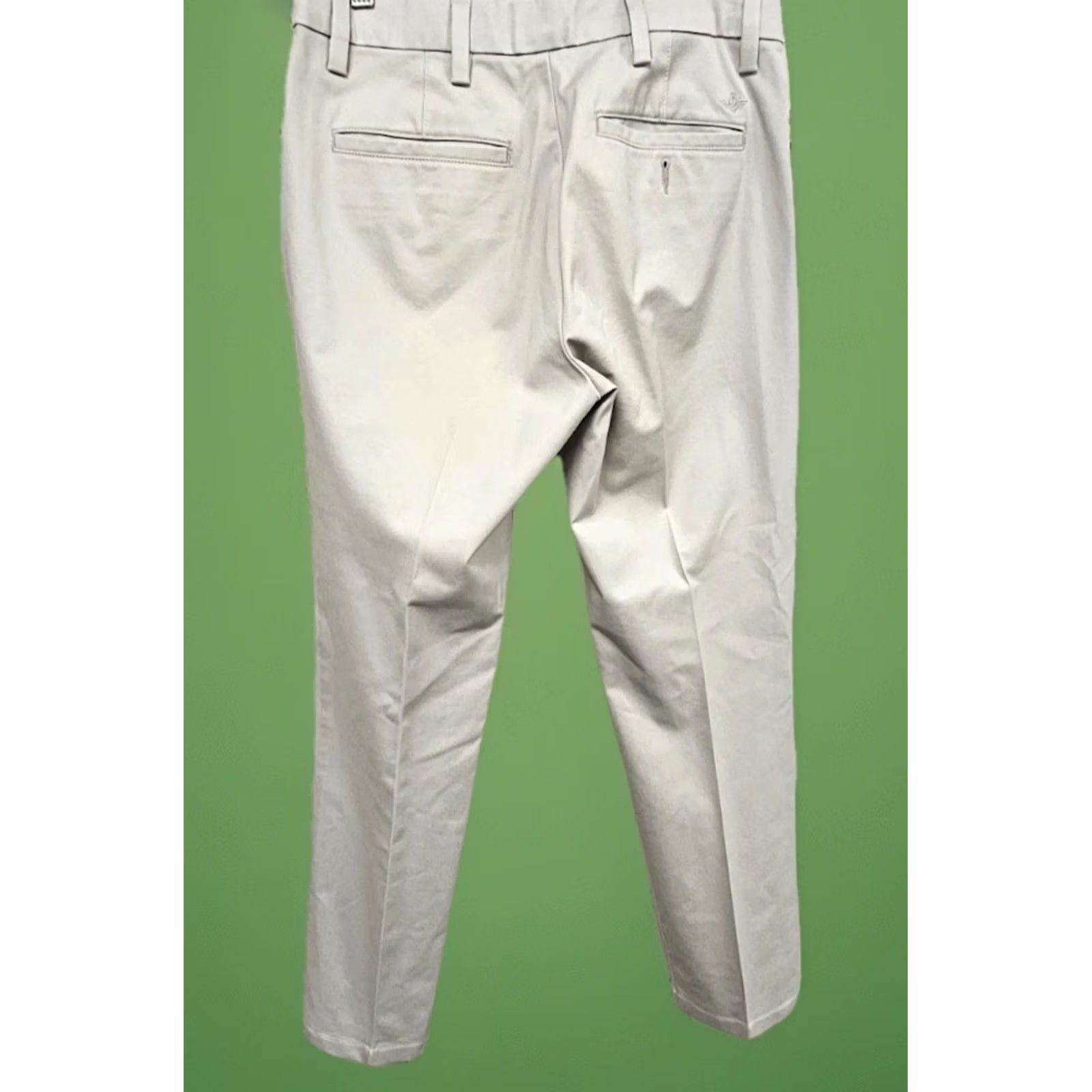 Dockers DOCKERS Pants Chino Flat Front Classic Fit 30x32 Beige Men Casual Work Trousers Night Size US 30 / EU 46 - 4 Thumbnail