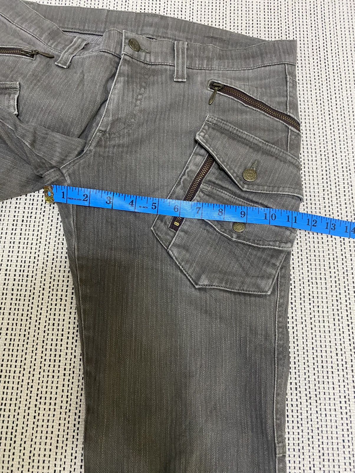 Tornado Mart VERY RARE Japanese Tornado mart flared milti pocket pants Size US 33 - 16 Thumbnail