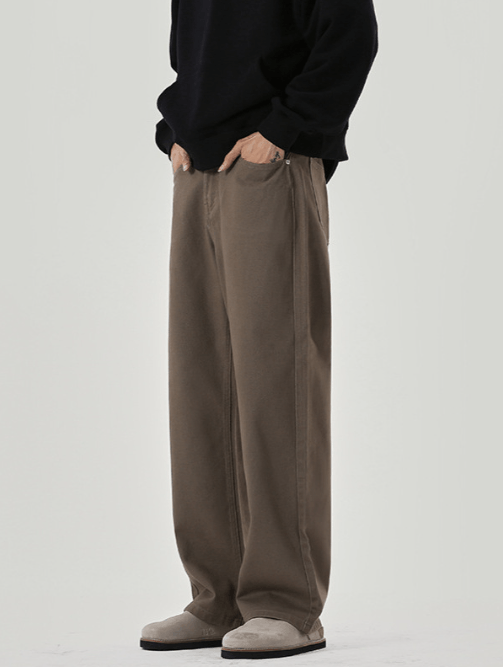 Japanese Brand × Jean High street casual Maillard wide leg loose jeans y2k Size US 32 / EU 48 - 3 Thumbnail