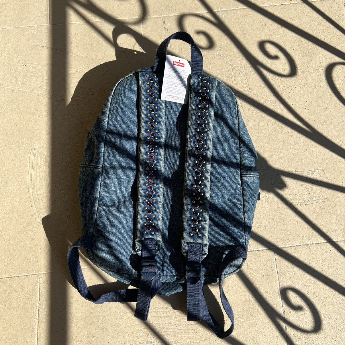 Supreme Supreme bb Simon Backpack Washed Indigo | Grailed