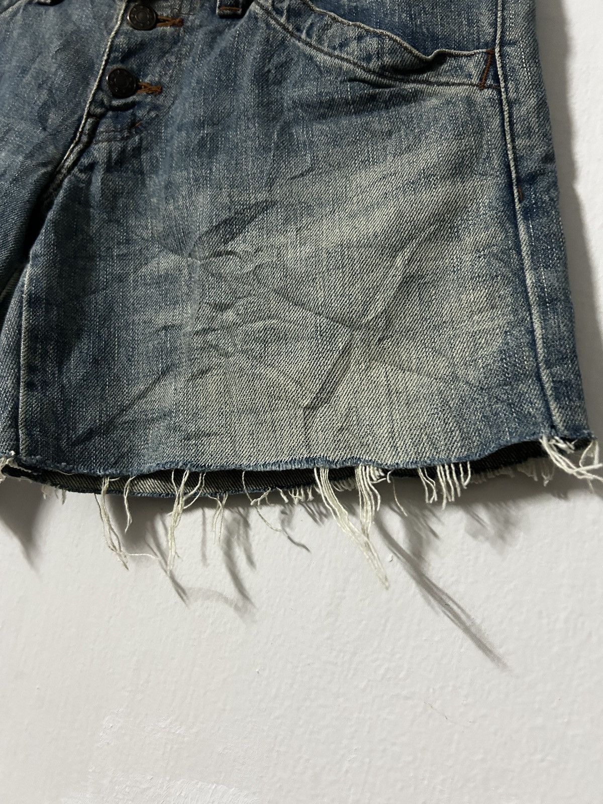Comme des Garcons AD2001 Junya Watanabe Comme Des Garcons short denim jeans Size 32" / US 10 / IT 46 - 6 Thumbnail
