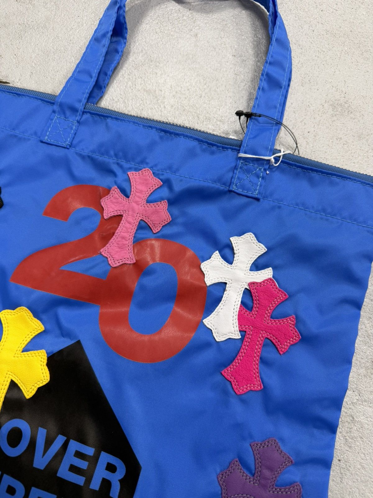 Chrome Hearts × Dover Street Market Chrome Hearts DSM 20th Anni 1 of 1 Multicolor Cross Tote Bag Size ONE SIZE - 9 Thumbnail
