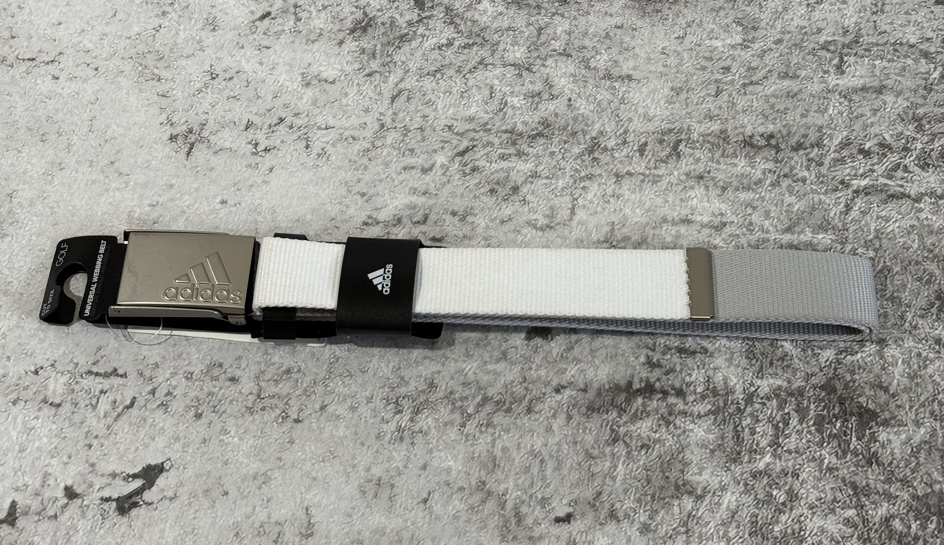 Adidas ADIDAS UNIVERSAL WEBBING BELT GOLF CUT TO SIZE CQ9004 Size ONE SIZE - 1 Thumbnail